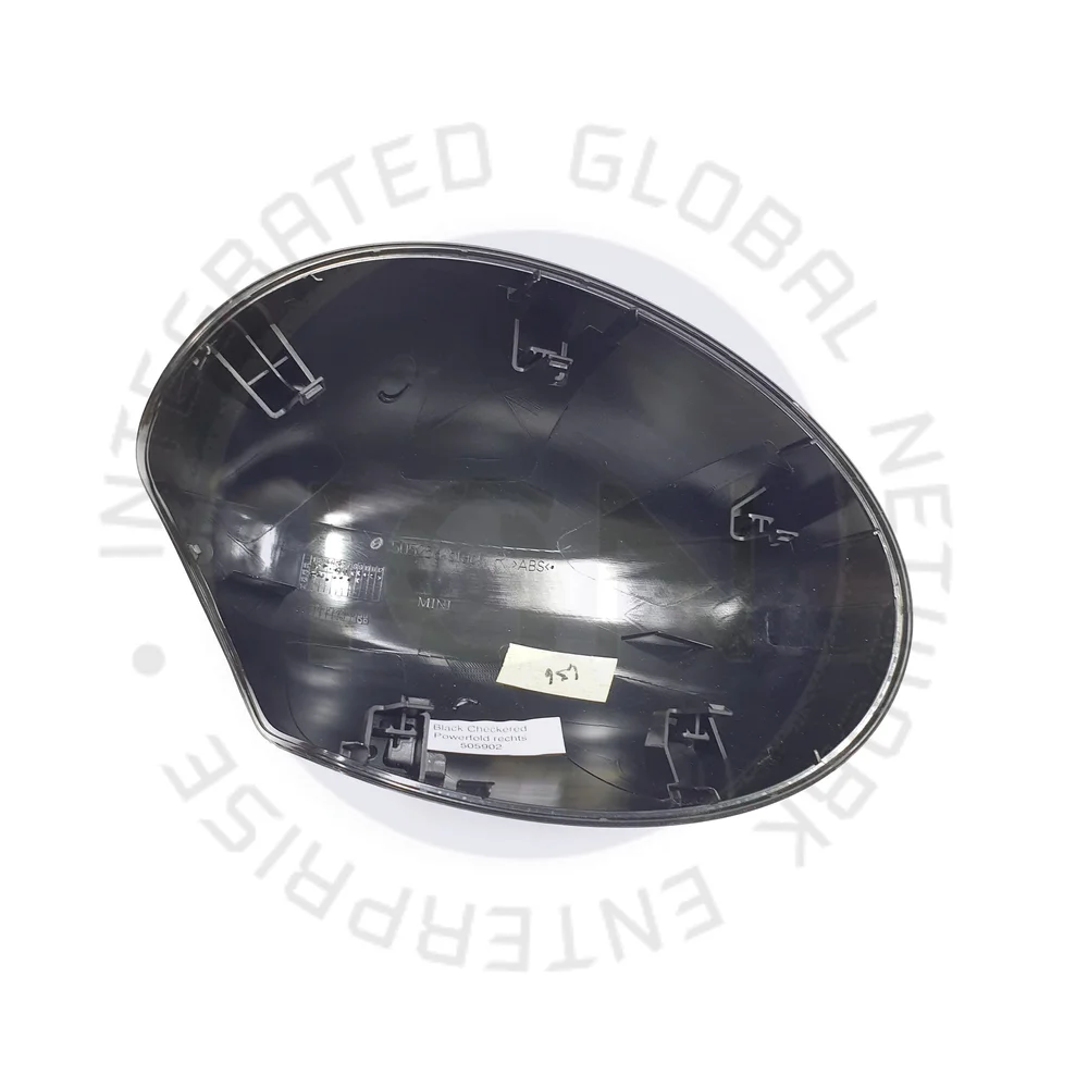 Mini Genuine 51169806656 R60 Side Mirror Cover Rh Black Checkered Integrated Global Network Enterprise