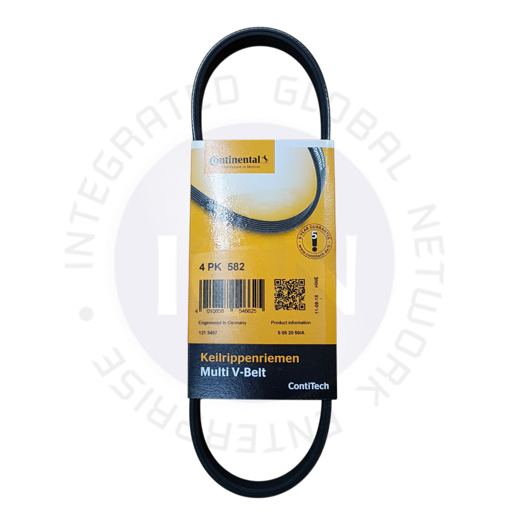 ContiTech 4PK582 | Alternator Belt 11318528385 — Integrated Global ...