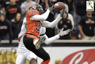 4 year starter and 2-Time All Pac 10 player at Oregon State University
