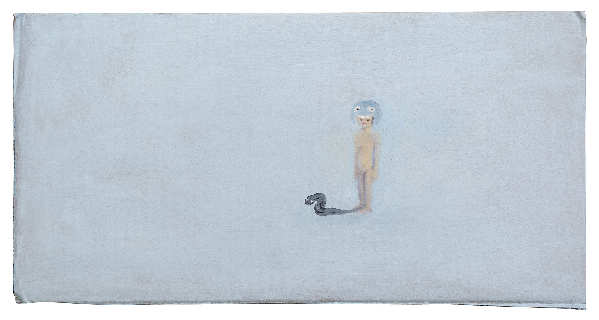   Untitled   2013   oil on cardboard, 22.5x43.5 cm&nbsp;  