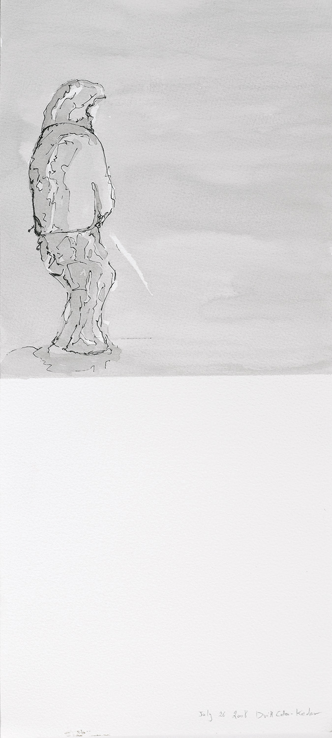   untitled   2009   ink on paper, 40x20 cm  