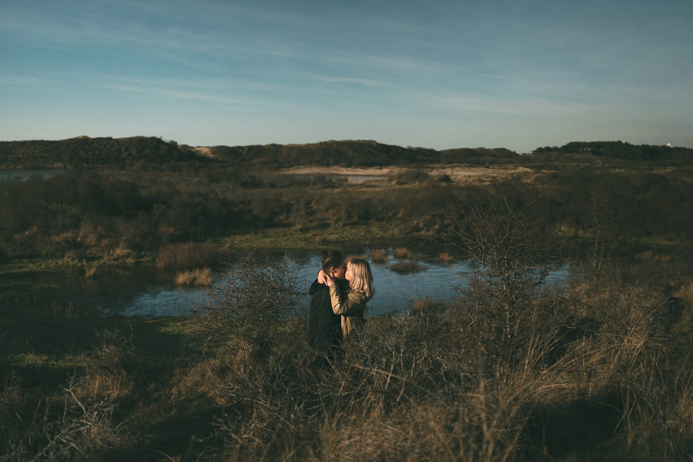 mark hadden bruidsfotograaf amsterdam does loveshoot in bloemendaal