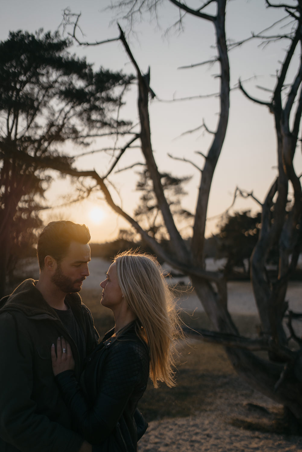 sunset in soesterdinen, portrait by bruidsfotograaf mark hadden of amsterdam