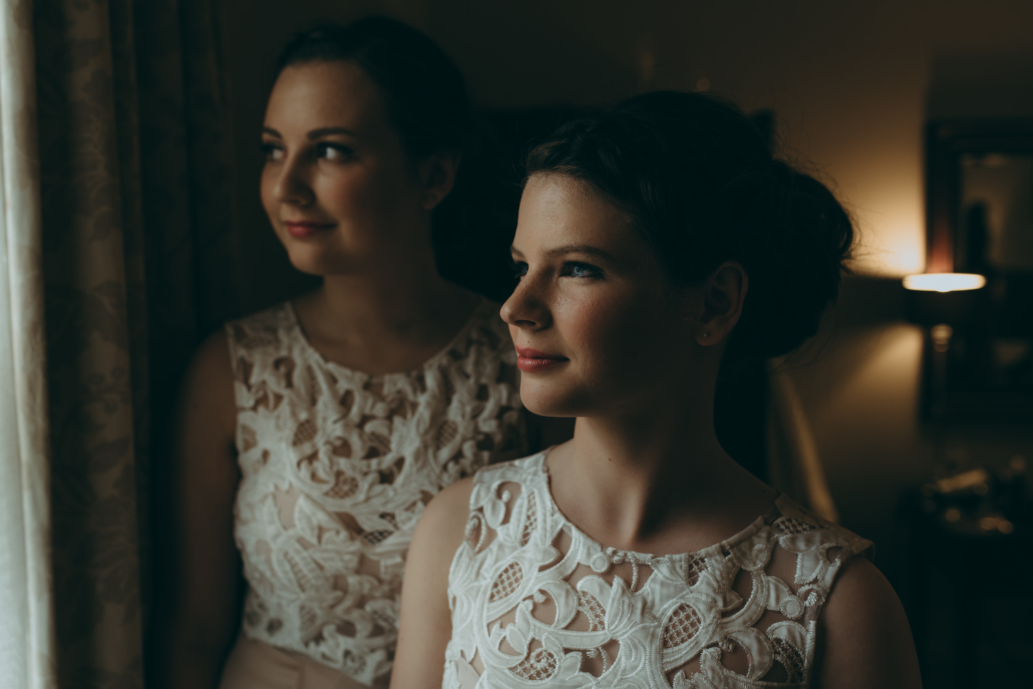 bruidsfotografie amsterdam aberdeen bridesmaids portraits