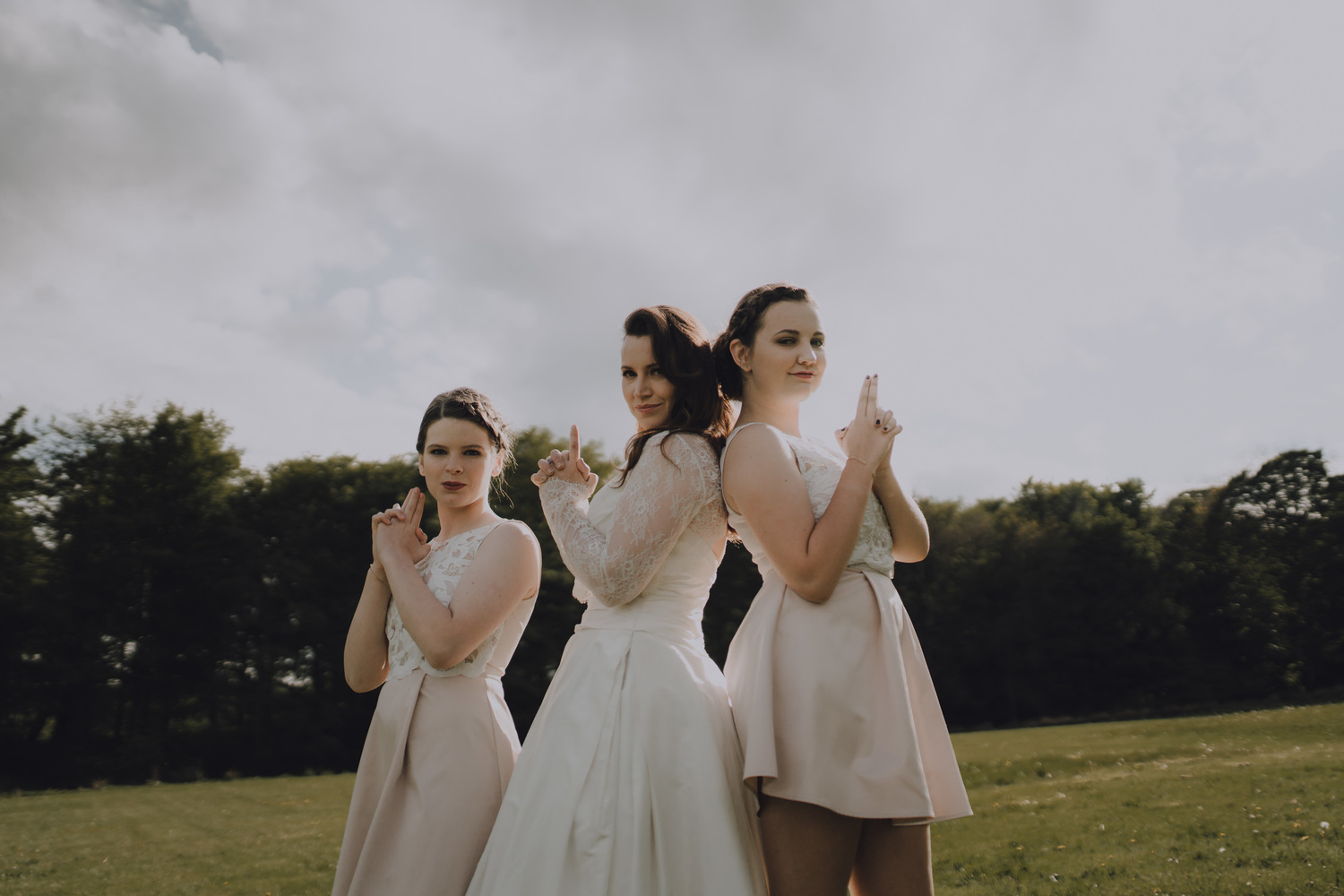 bruidsfotografie amsterdam aberdeen bridesmaids charleys angels