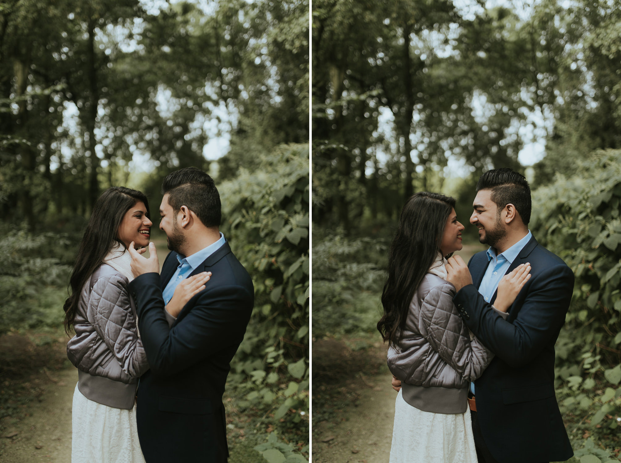 loveshoot bruidsfotografie amsterdam couple in park by mark hadden