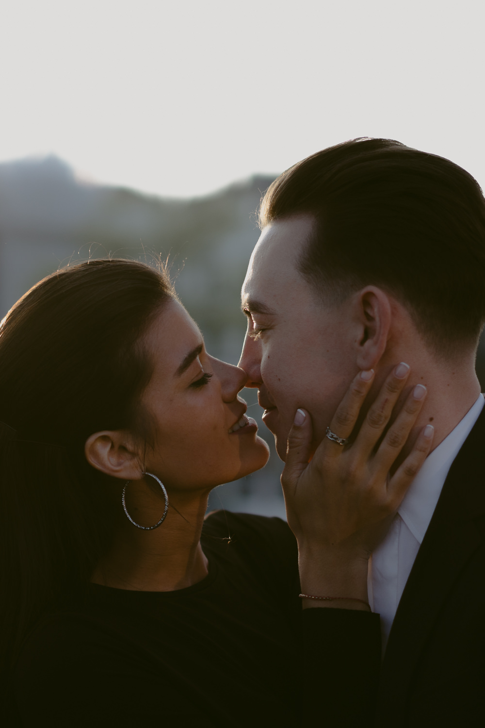 bruidsfotografie amsterdam engagement shoot romantic