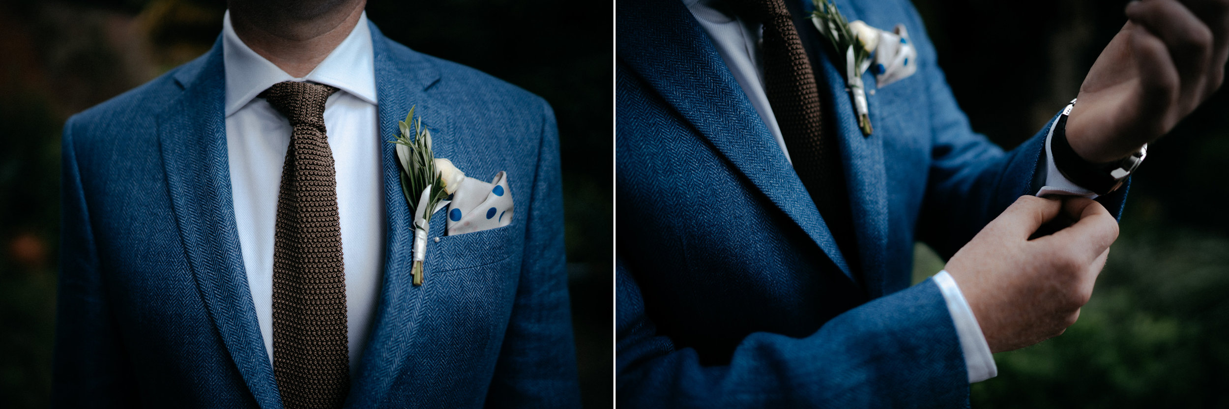 wedding photography london details groom suit
