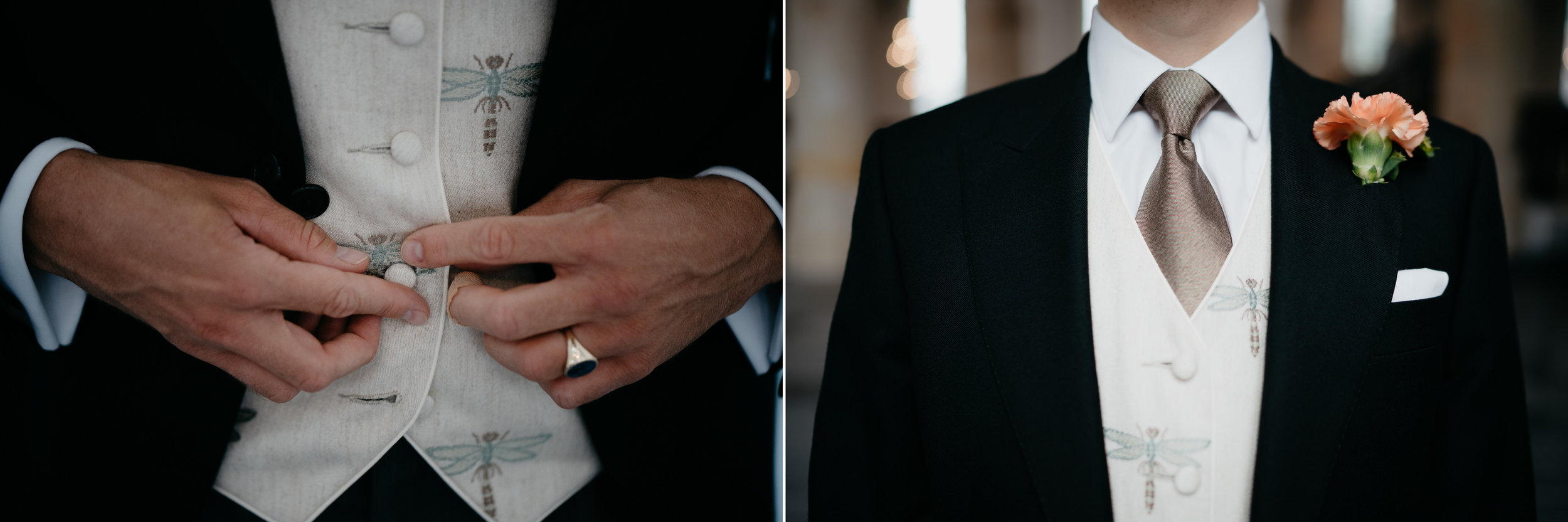 groom details photography mark hadden