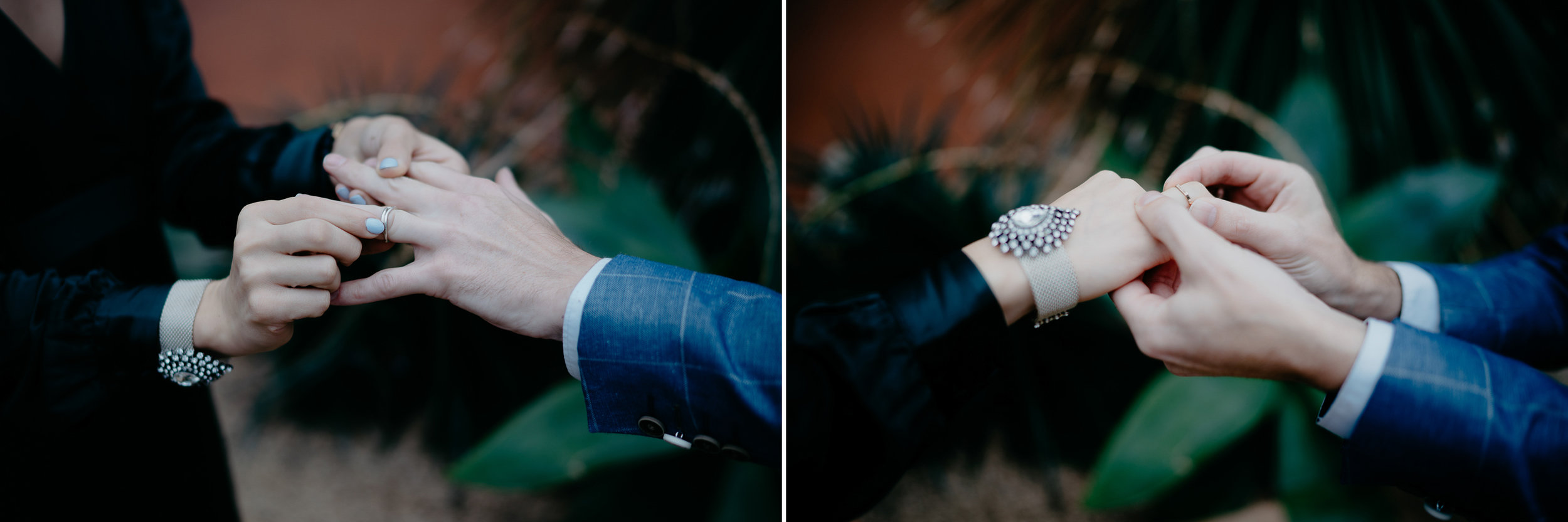 exchanging of the rings wedding photography amsterdam