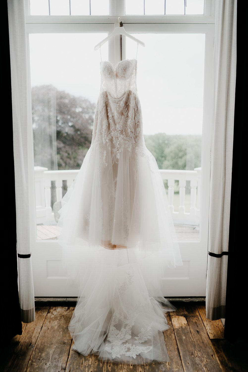 Brides Dress Trouwjurk at Arnhem Wedding Photographed by Mark Hadden Amsterdam Wedding Photographer