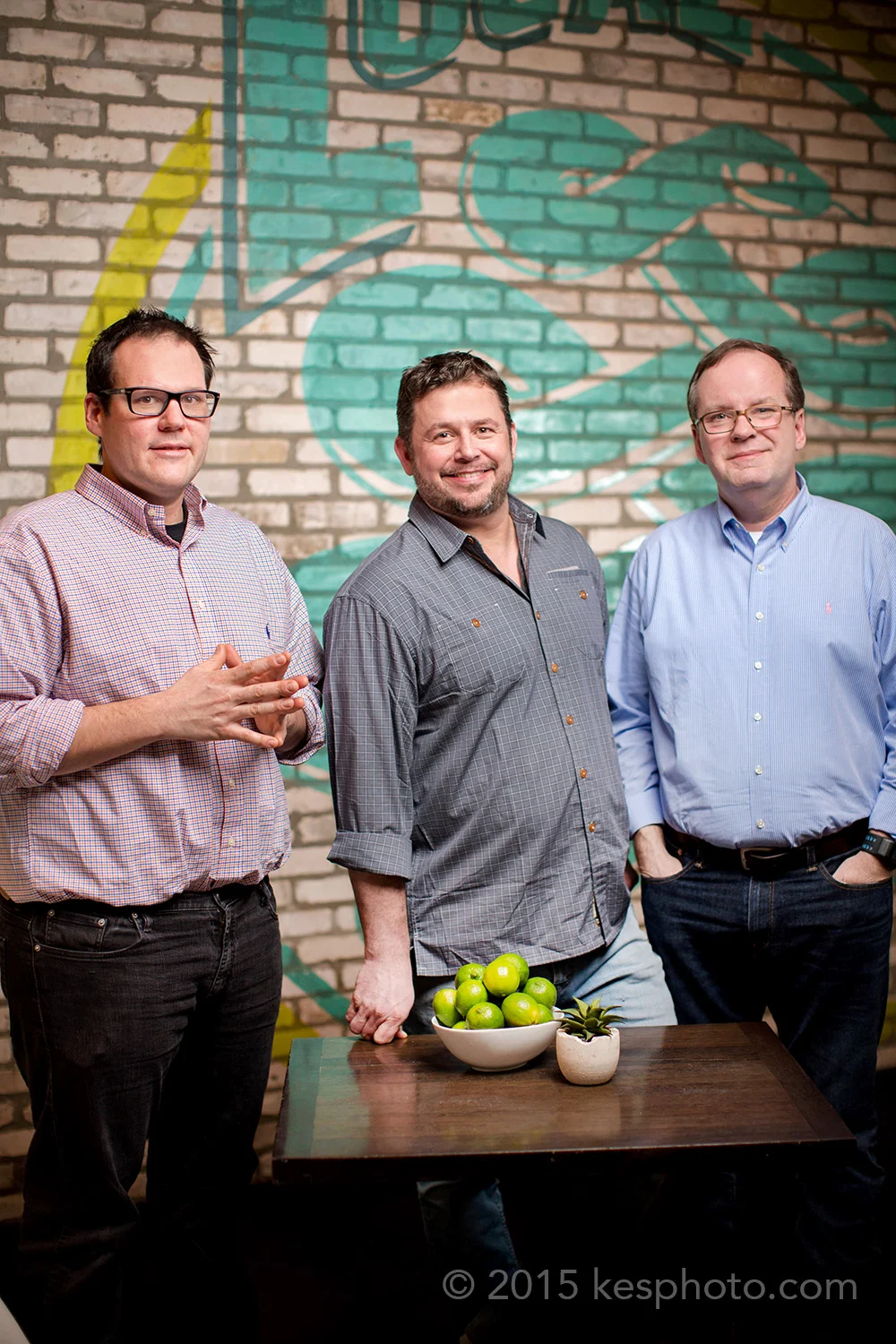 Karen E. Segrave | KES Photo
Yellow Rockey Concepts. L to R: John Beachboard, Scott McGehee and Russ McDonough