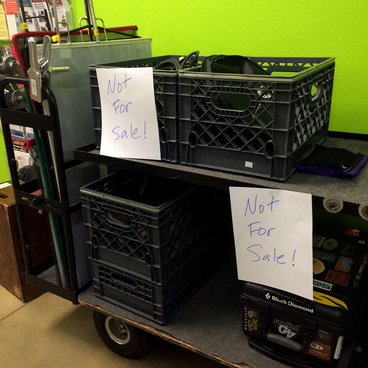 Production Carts are NOT FOR SALE!