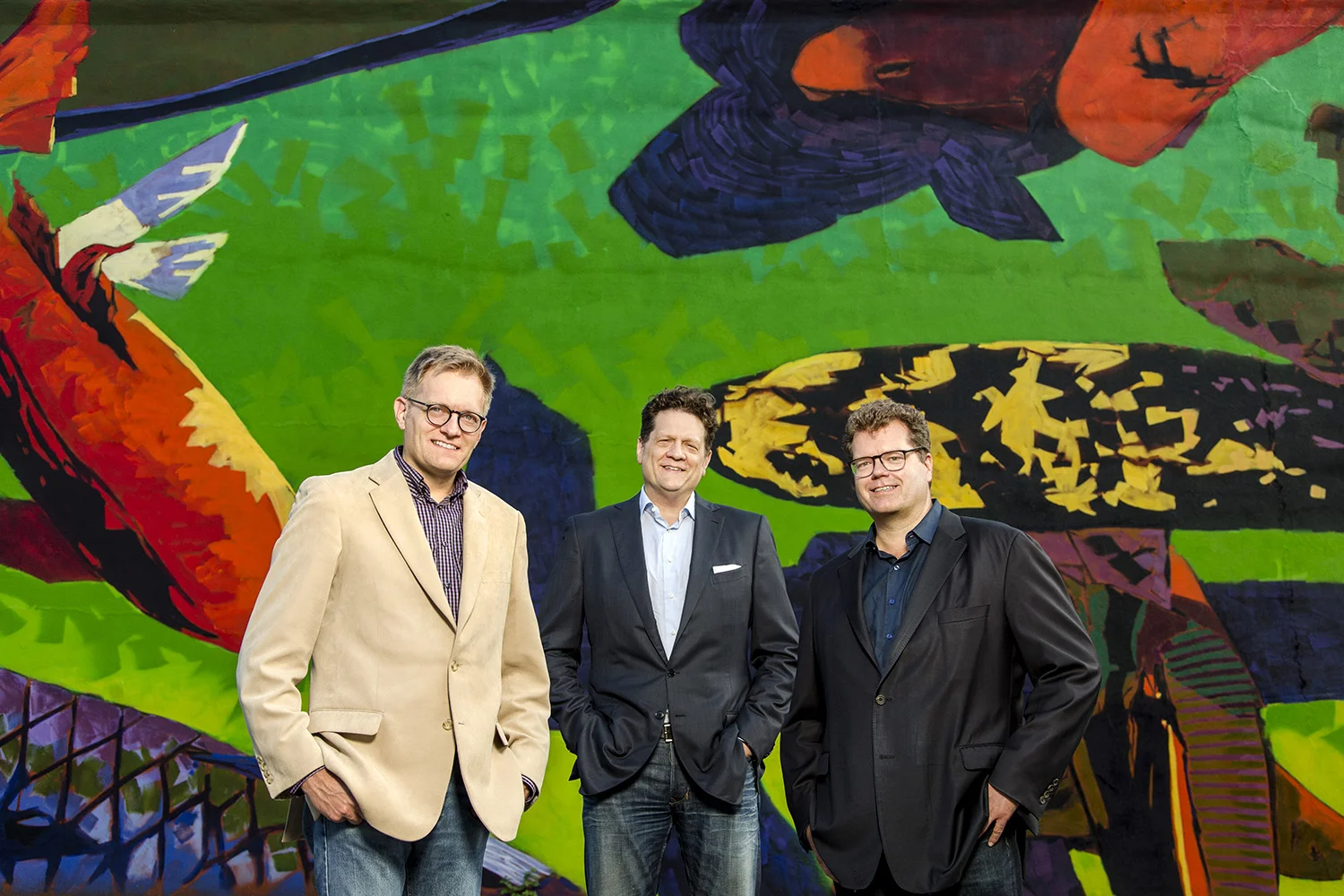 Advertising agency Cranford Co., led by brothers and partners (L>R) Chris, Jay and Ross Cranford are continuing their father's tradition in advertising since 1961.
