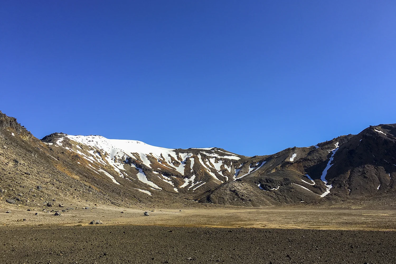 South Crater on the Alpine Crossing.