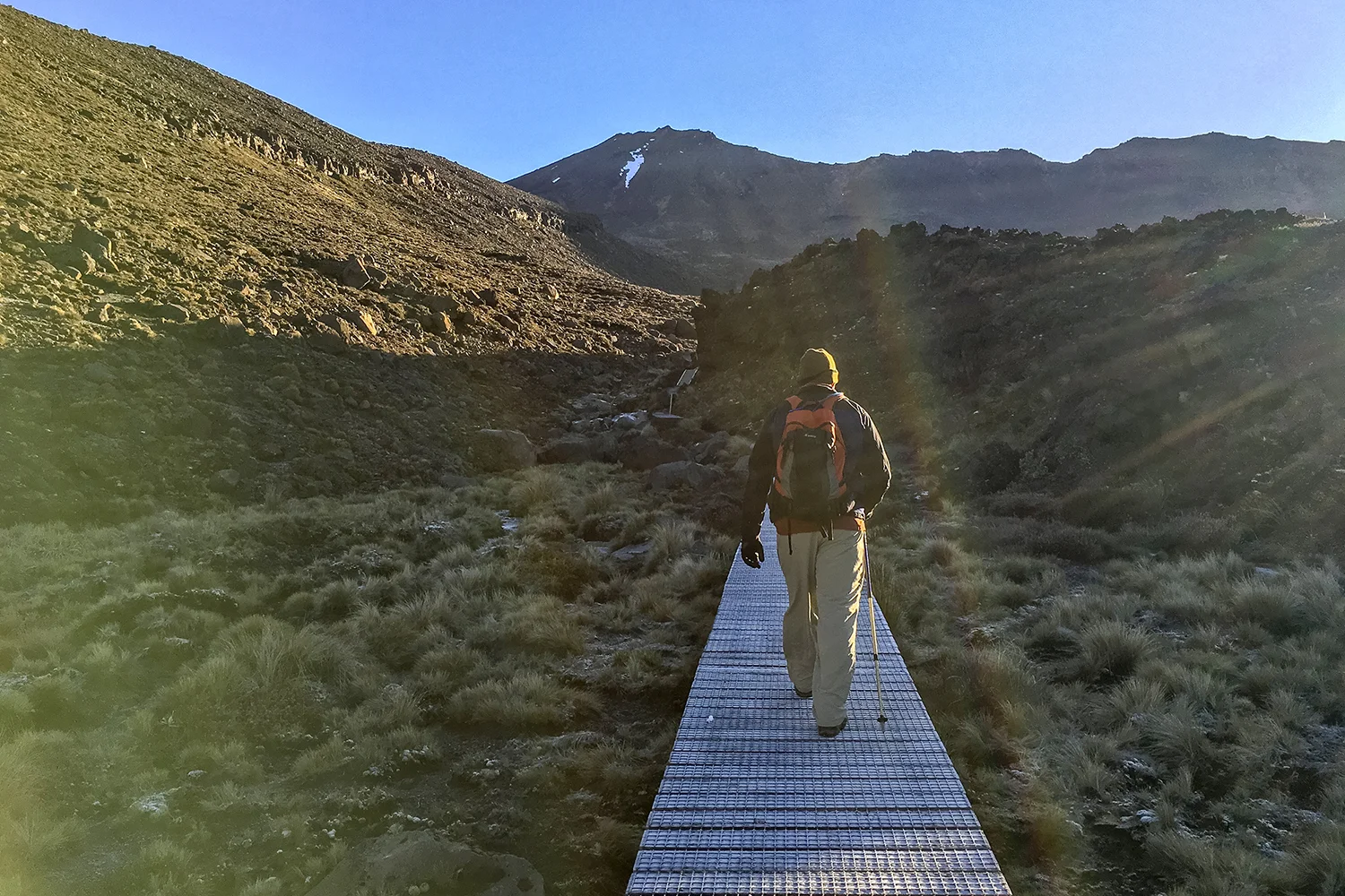 It's all uphill from here.