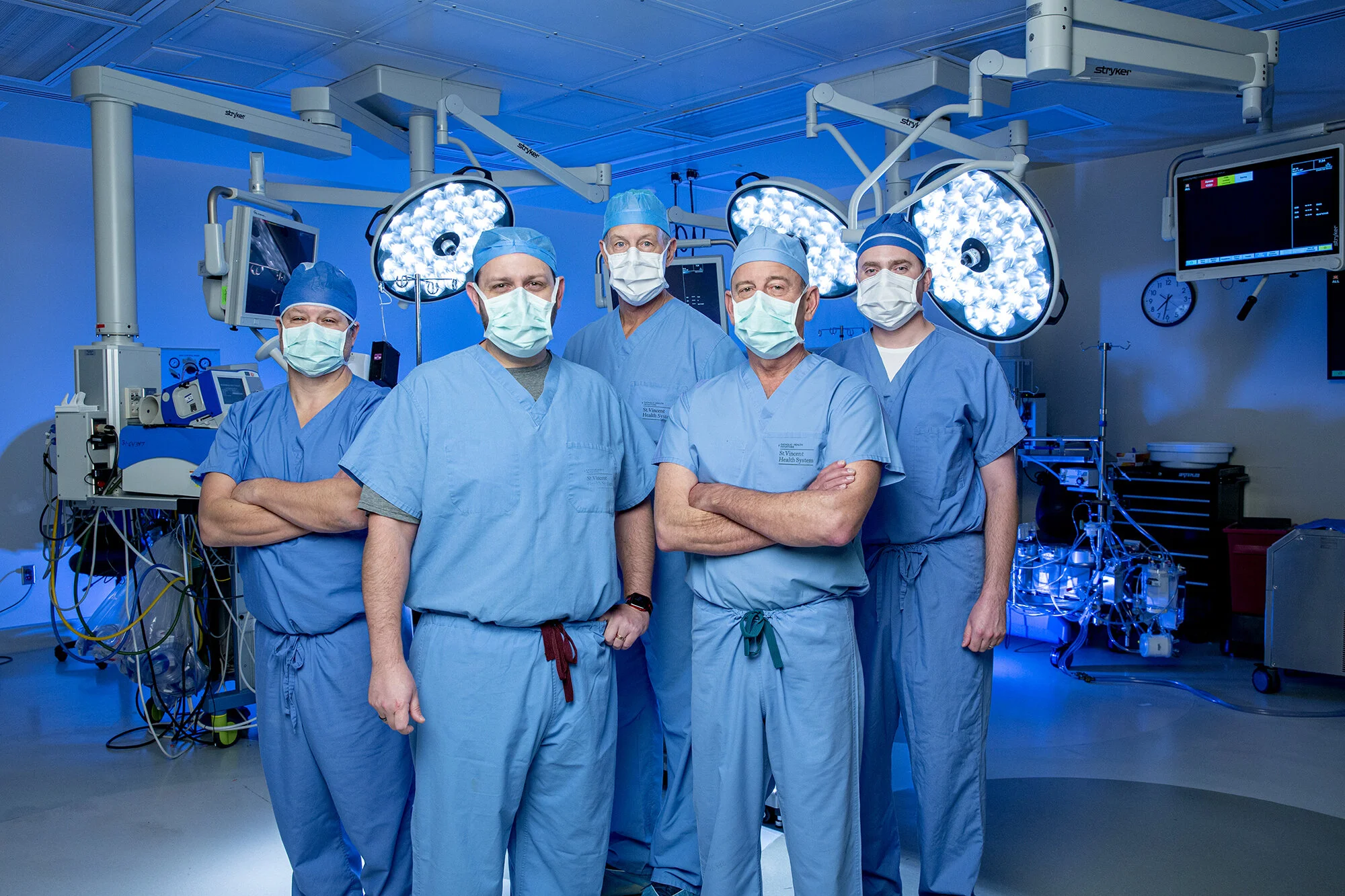 healthcare cardiovascular team group with masks.JPG