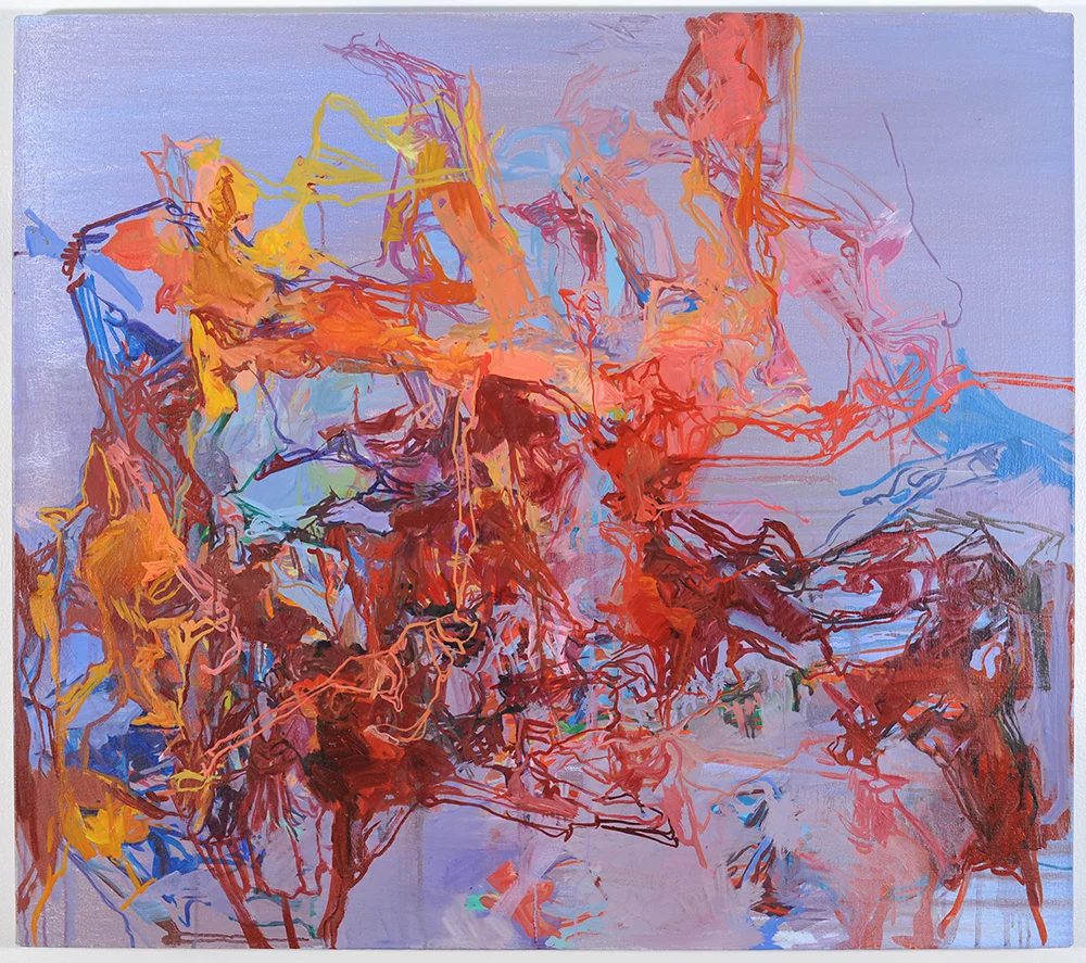 Spigot-fritz, 2009 oil on canvas, 66 x 58 in.