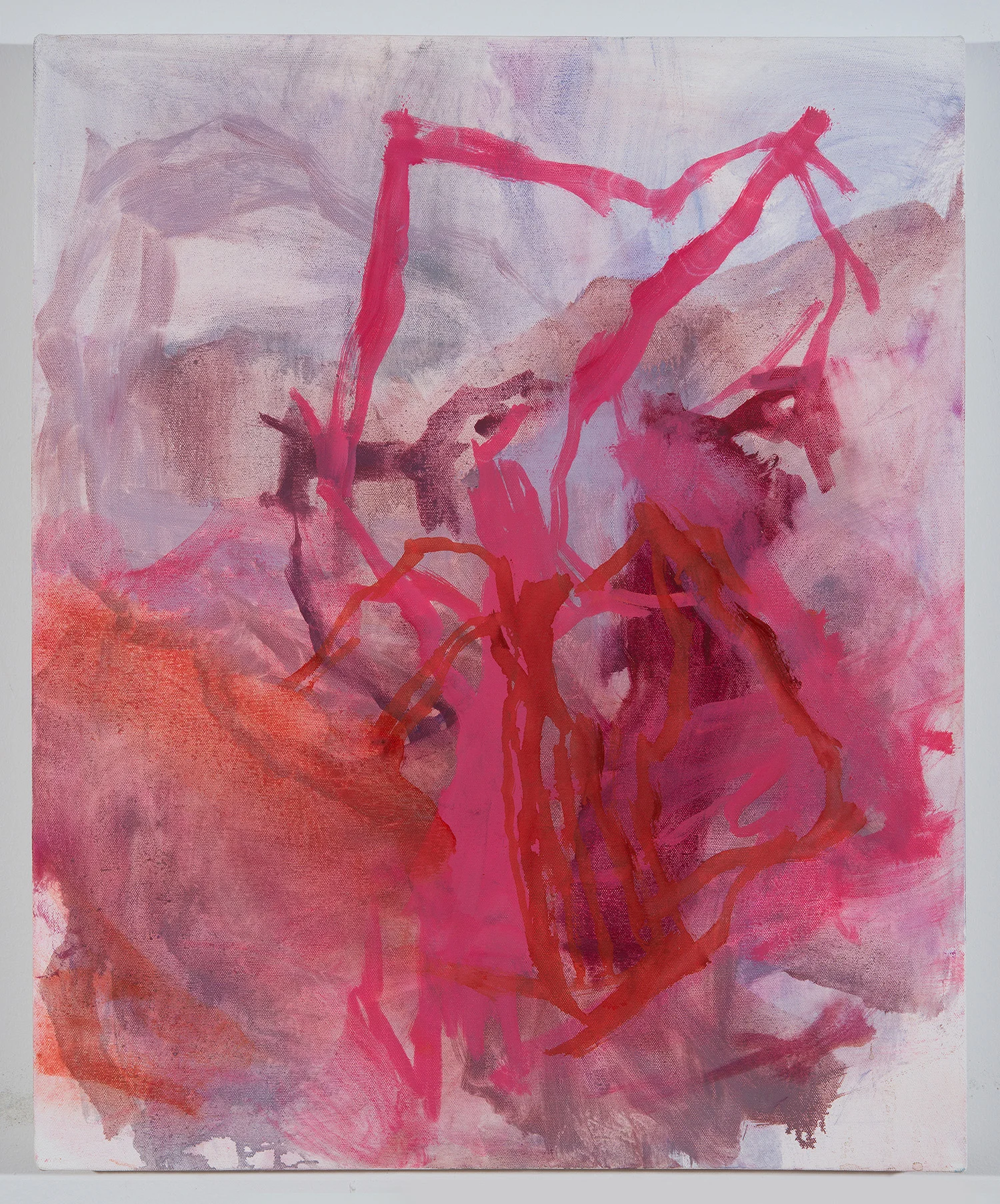Underscore, 2016 oil on canvas, 25 x 20.5 in.