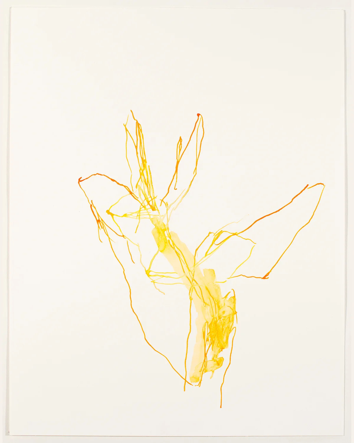 Lacawac #47, 2018, ink on paper, 14 x 11 in.