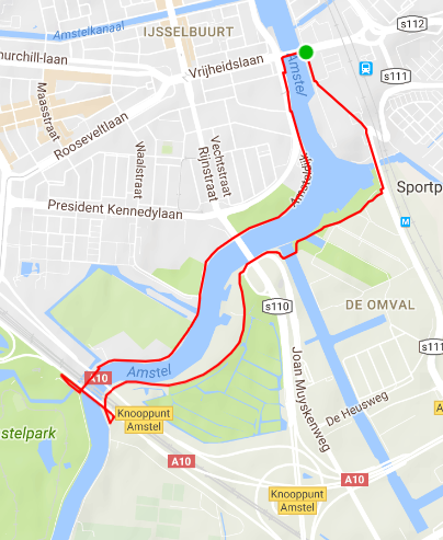 Betere Favourite Running Routes — ATAC - Amsterdam Triathlon and Cycling Club AK-86