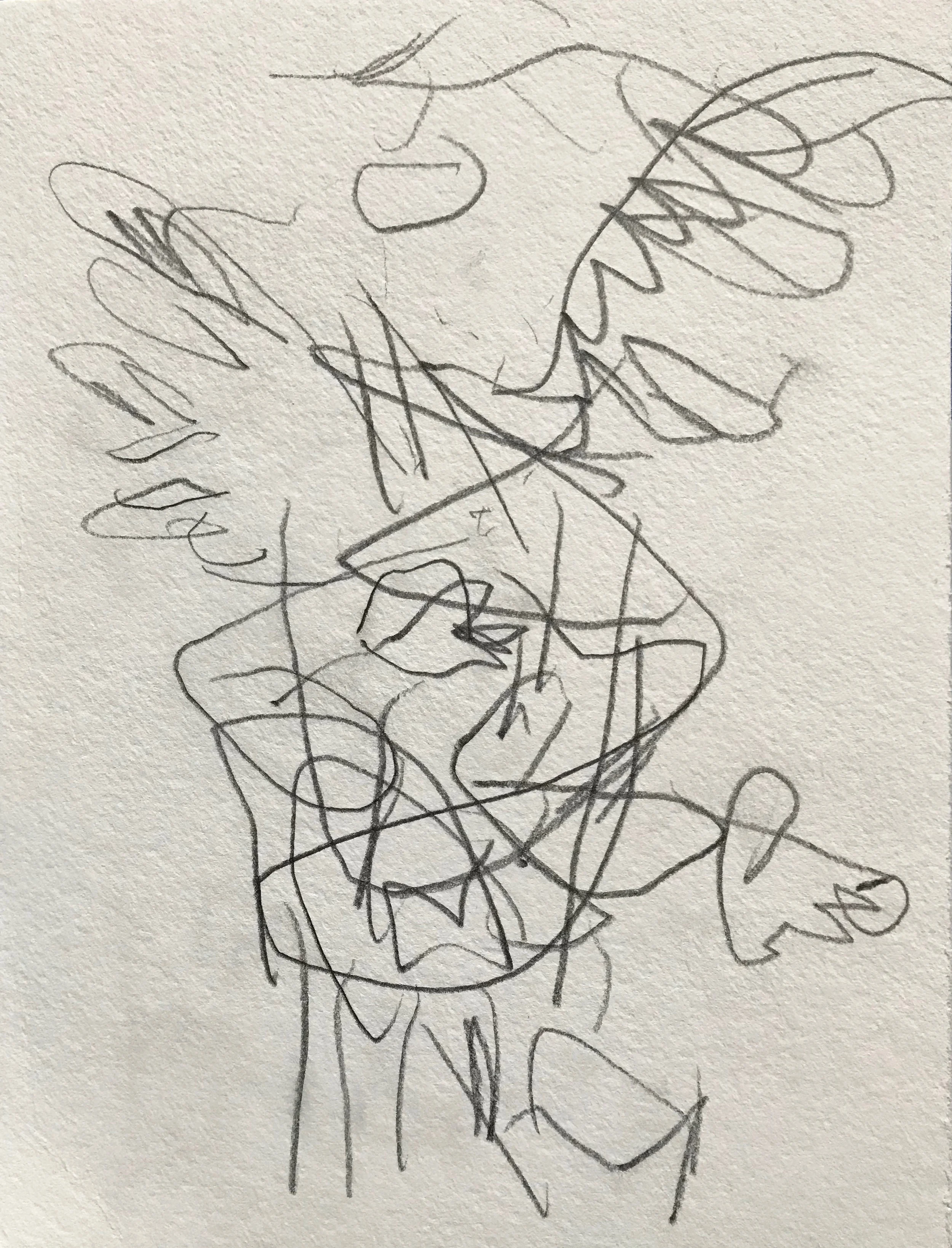 8” x 6” pencil on watercolor paper.