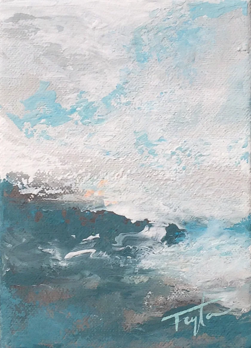 Skyline Overlook. 5x7in