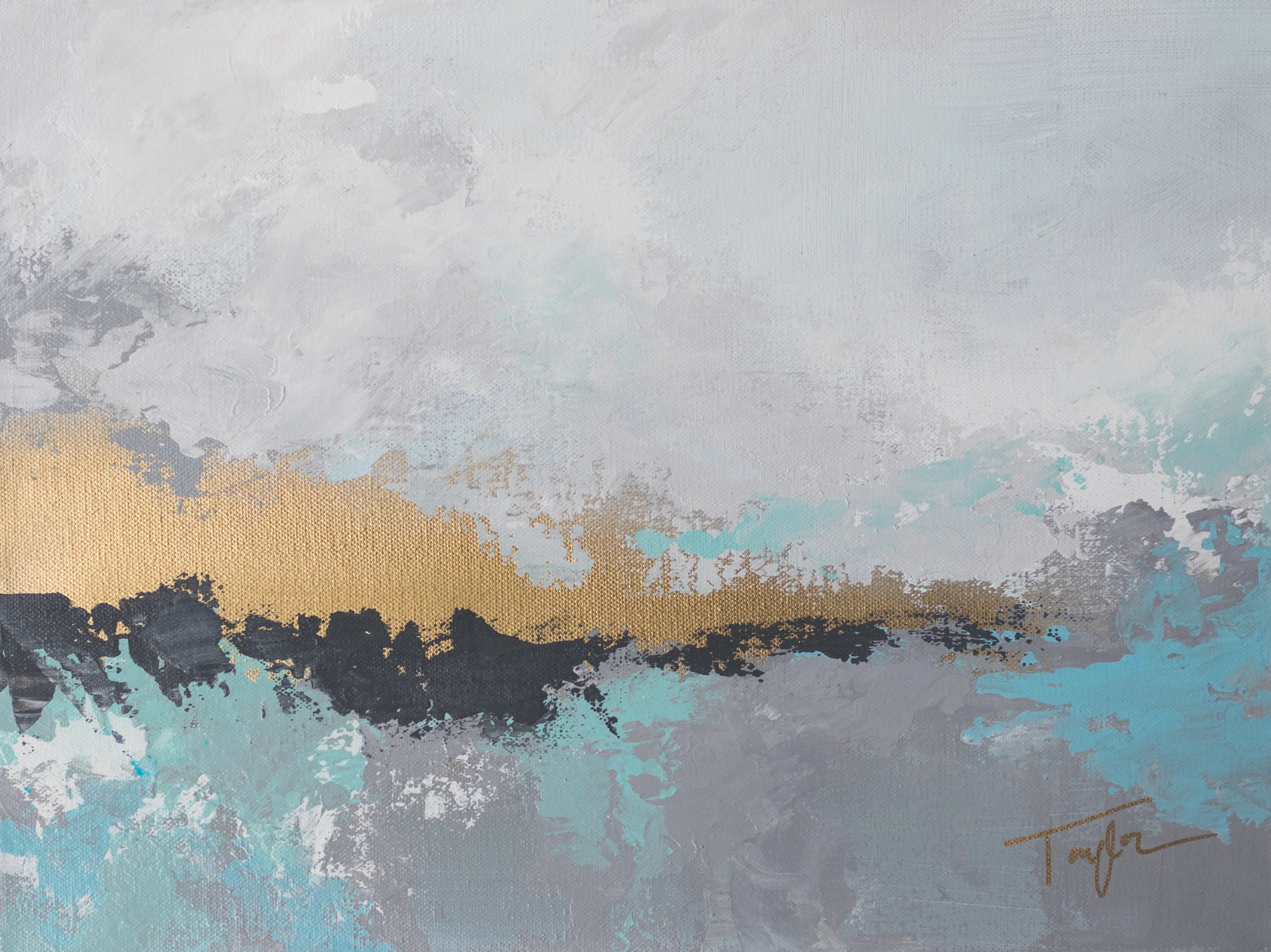 Mountain Top. 12x16in