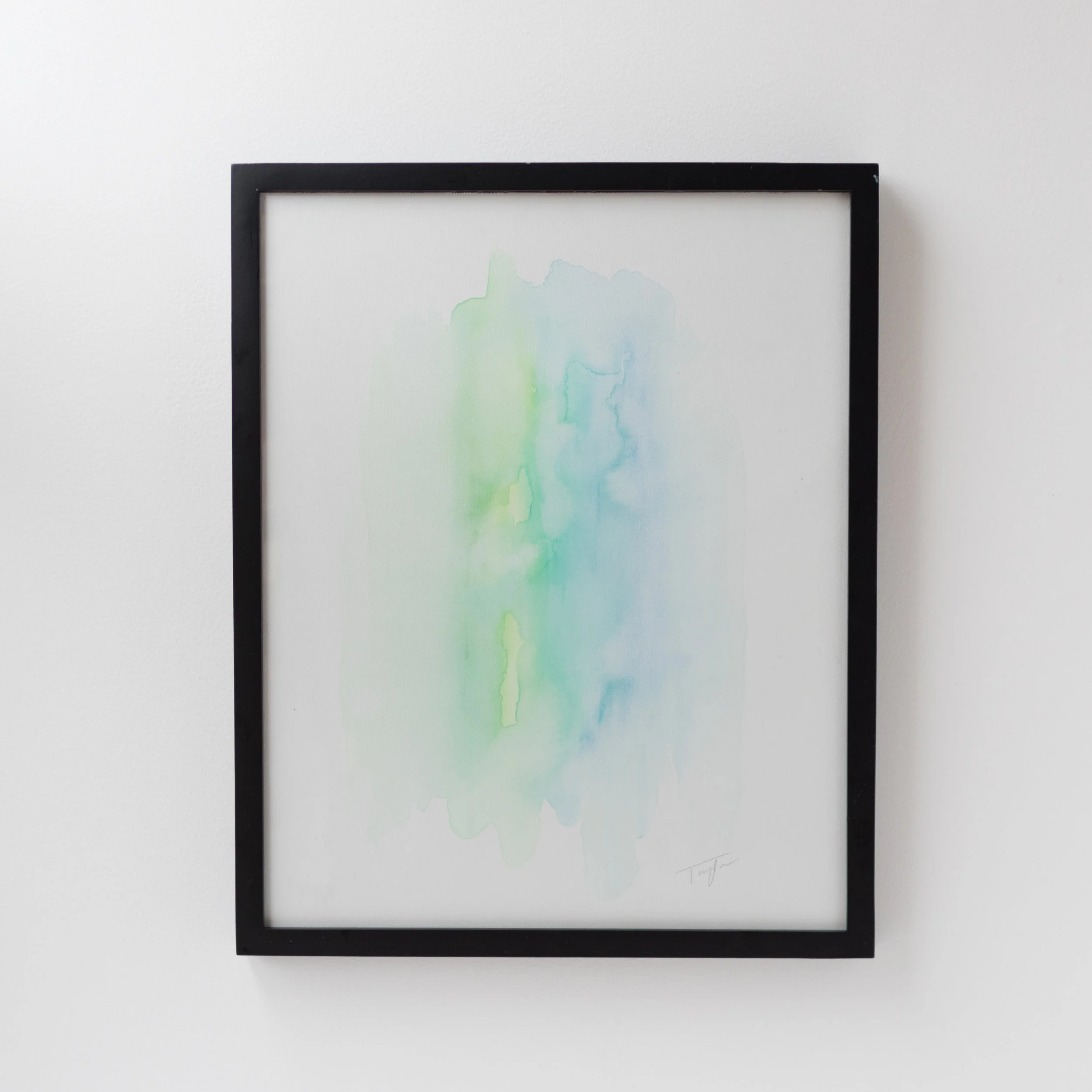 "Sea Foam" 16x20in. Original watercolor by TKO