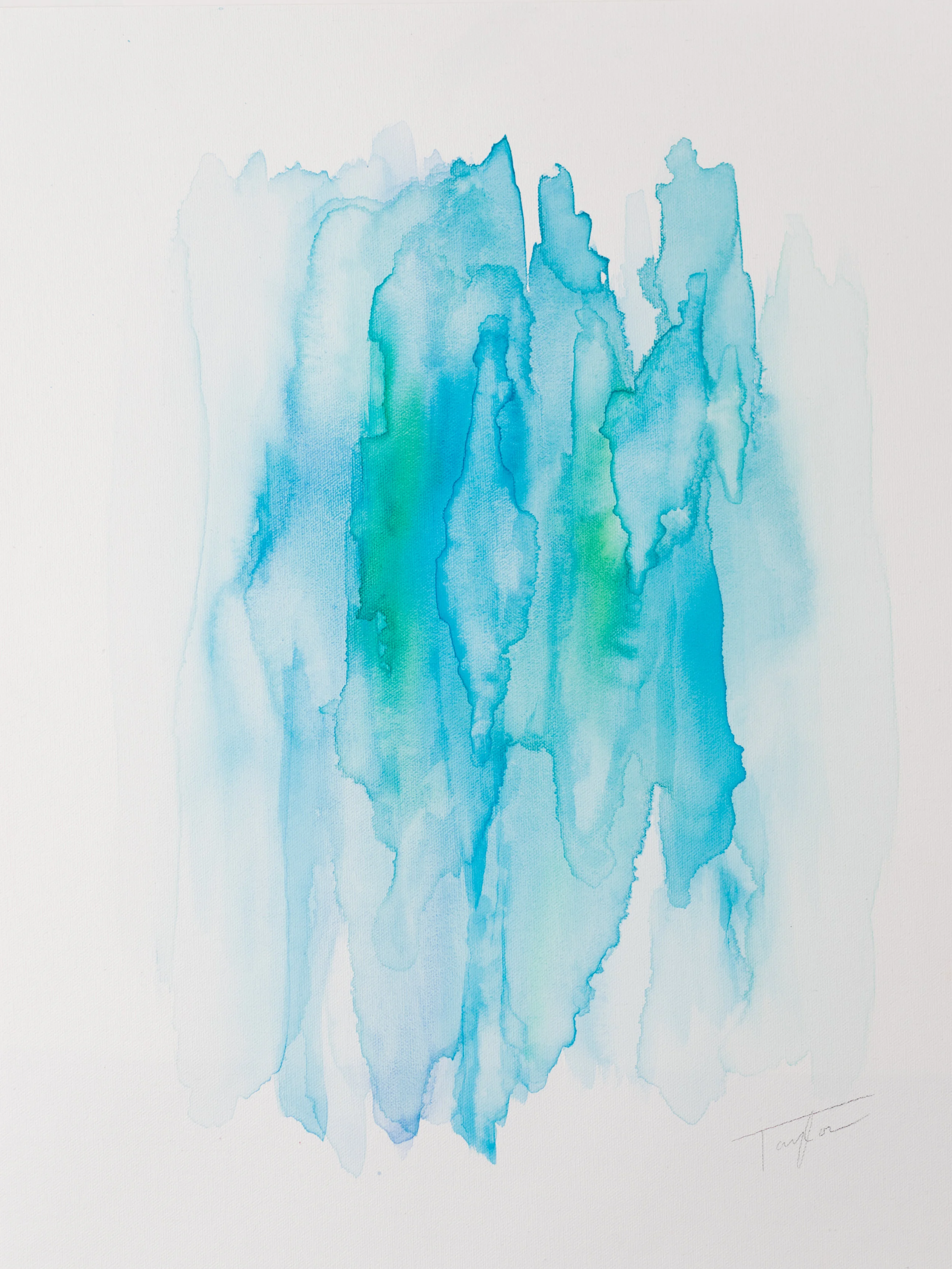 "Let's Go Somewhere" 16x20in. Original watercolor by TKO