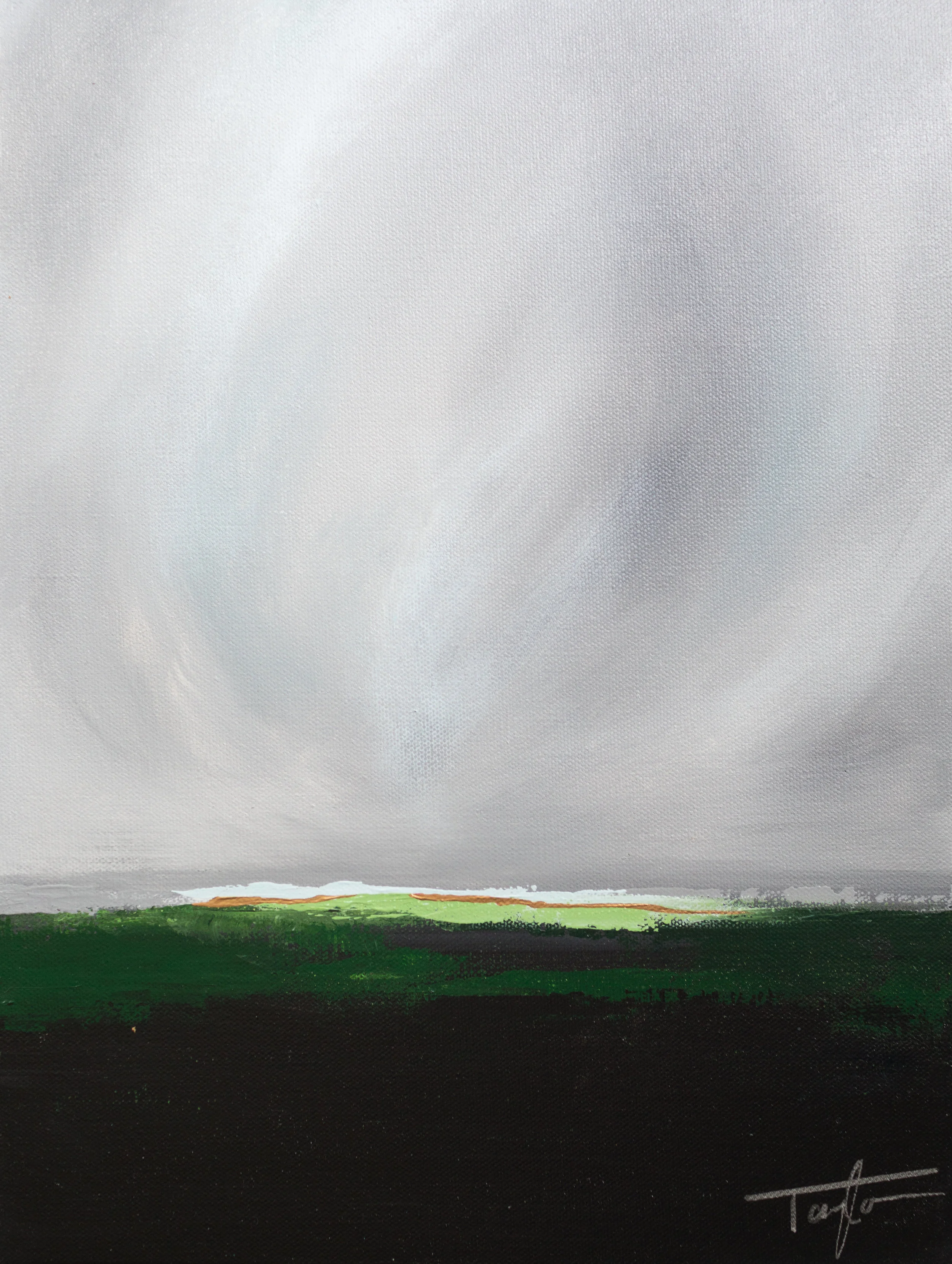 In the Distance. 12"x16"