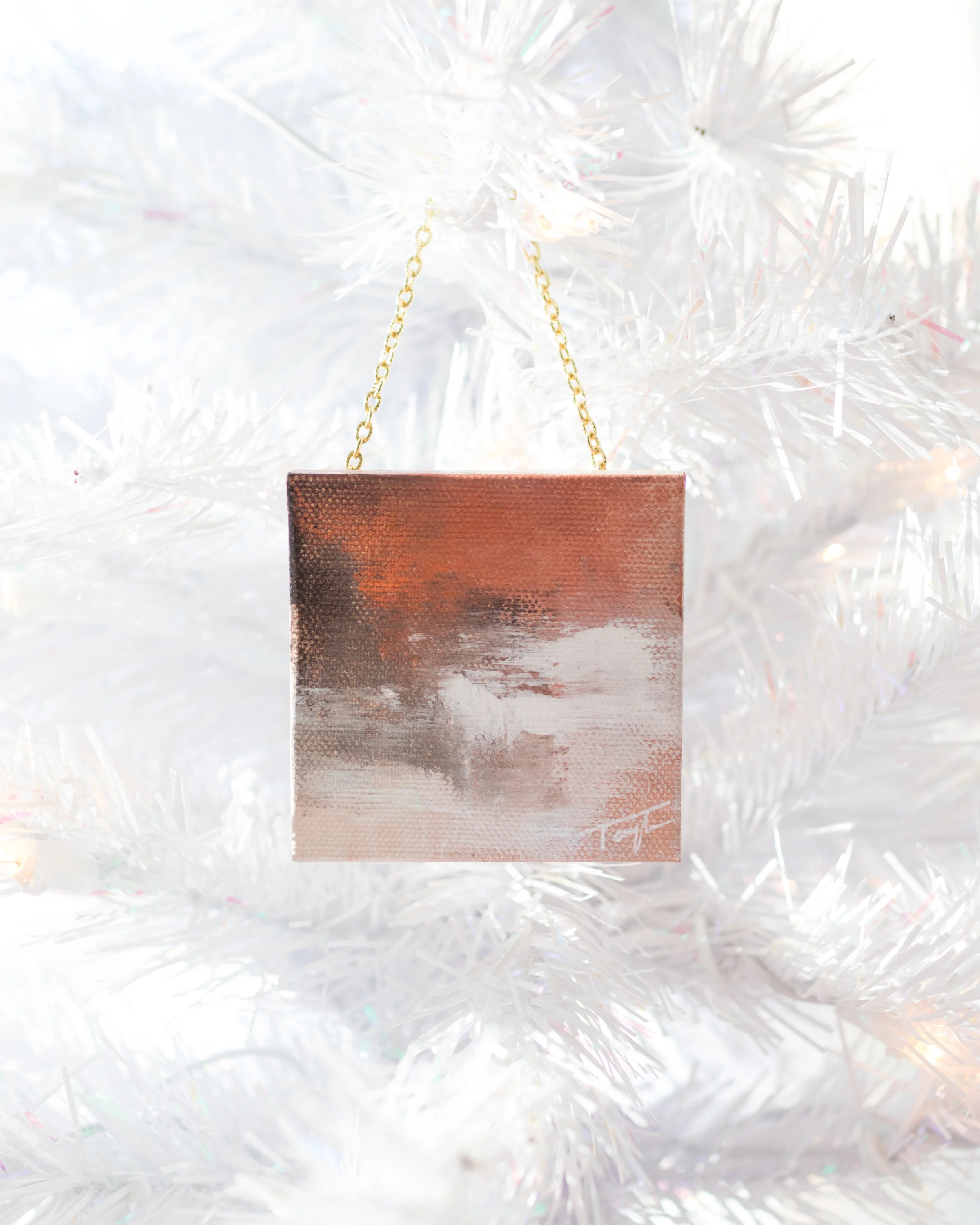 Mini Original Painting Ornament 27