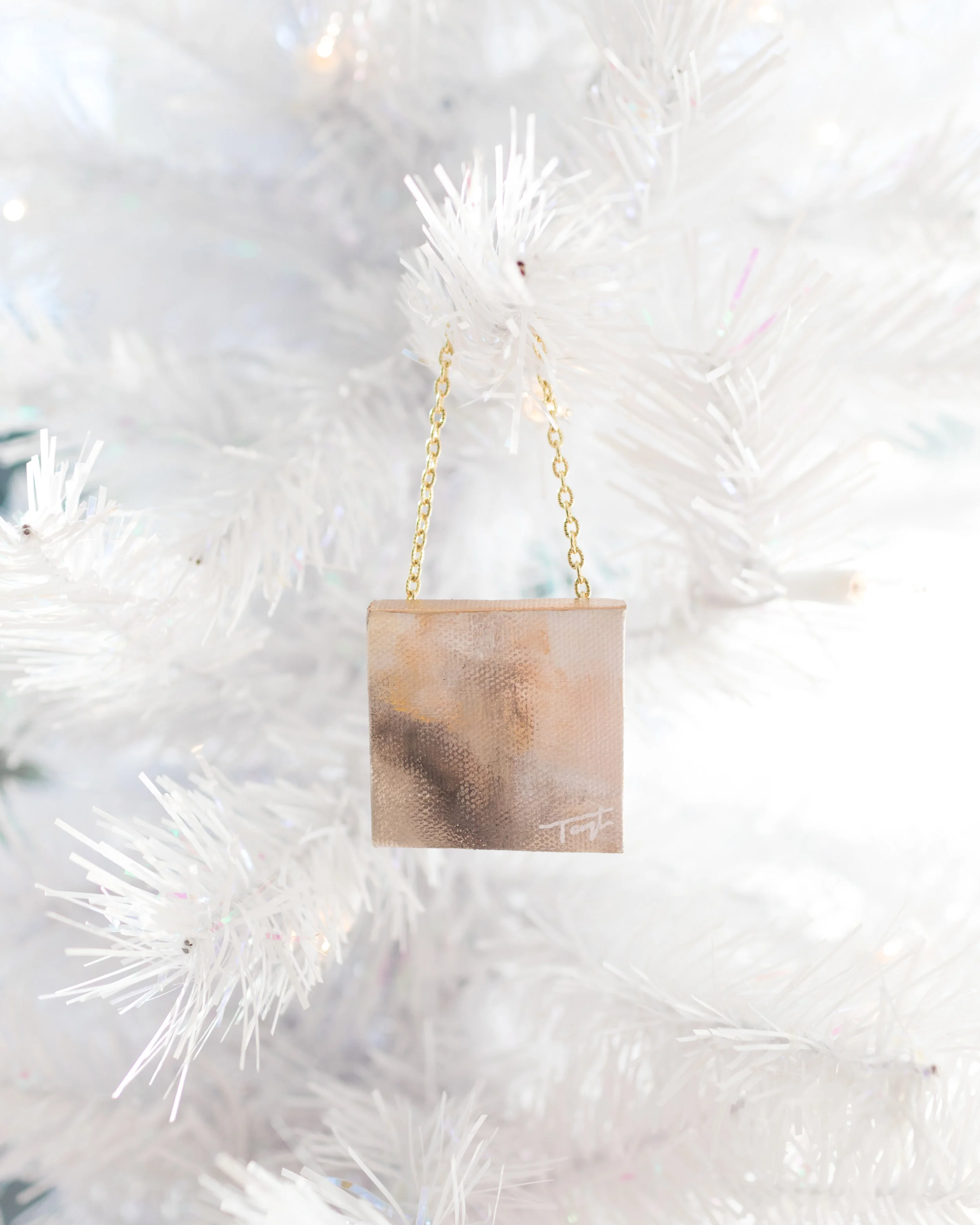 Extra-Mini Original Painting Ornament 1