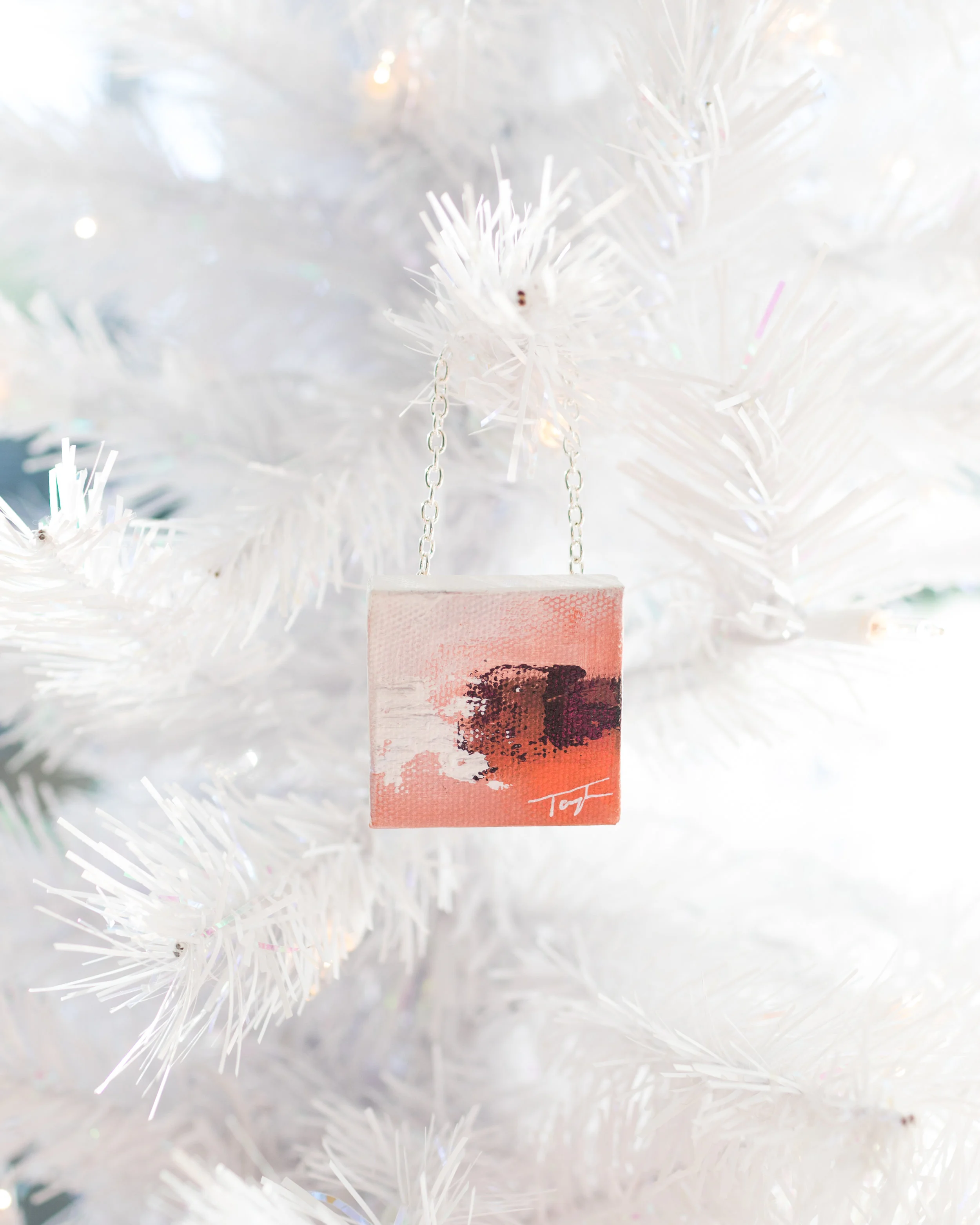 Extra-Mini Original Painting Ornament 3