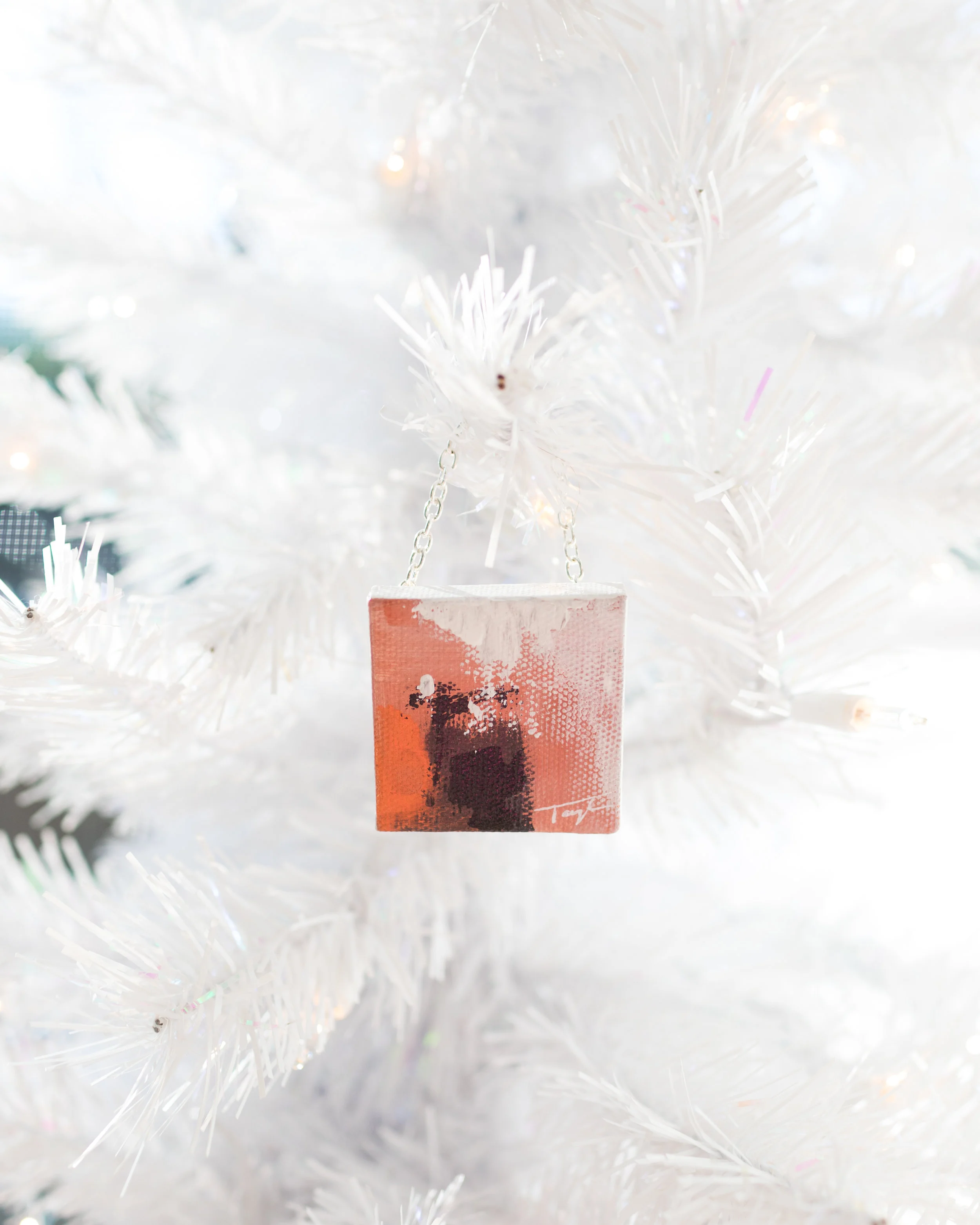 Extra-Mini Original Painting Ornament 4