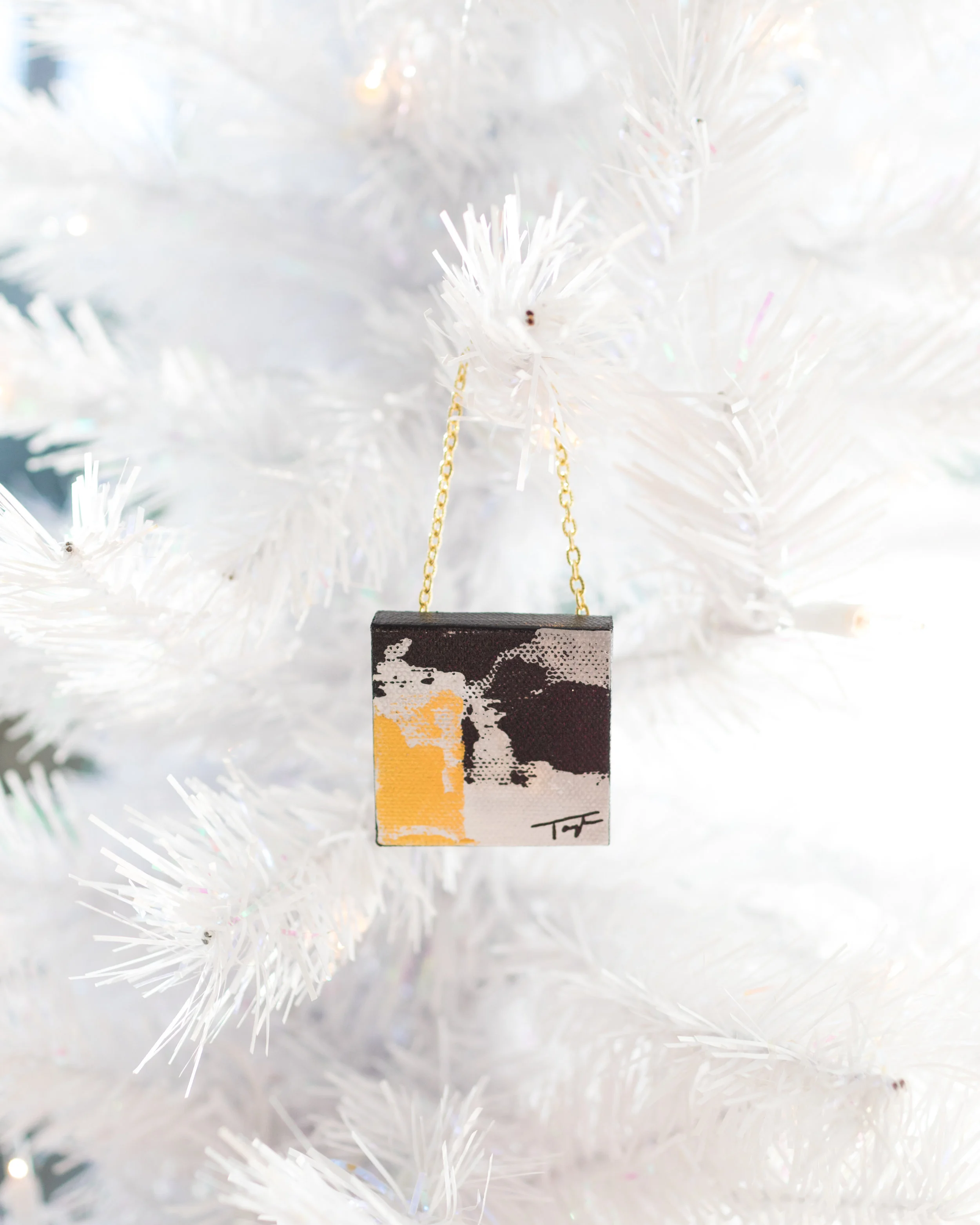 Extra-Mini Original Painting Ornament 6