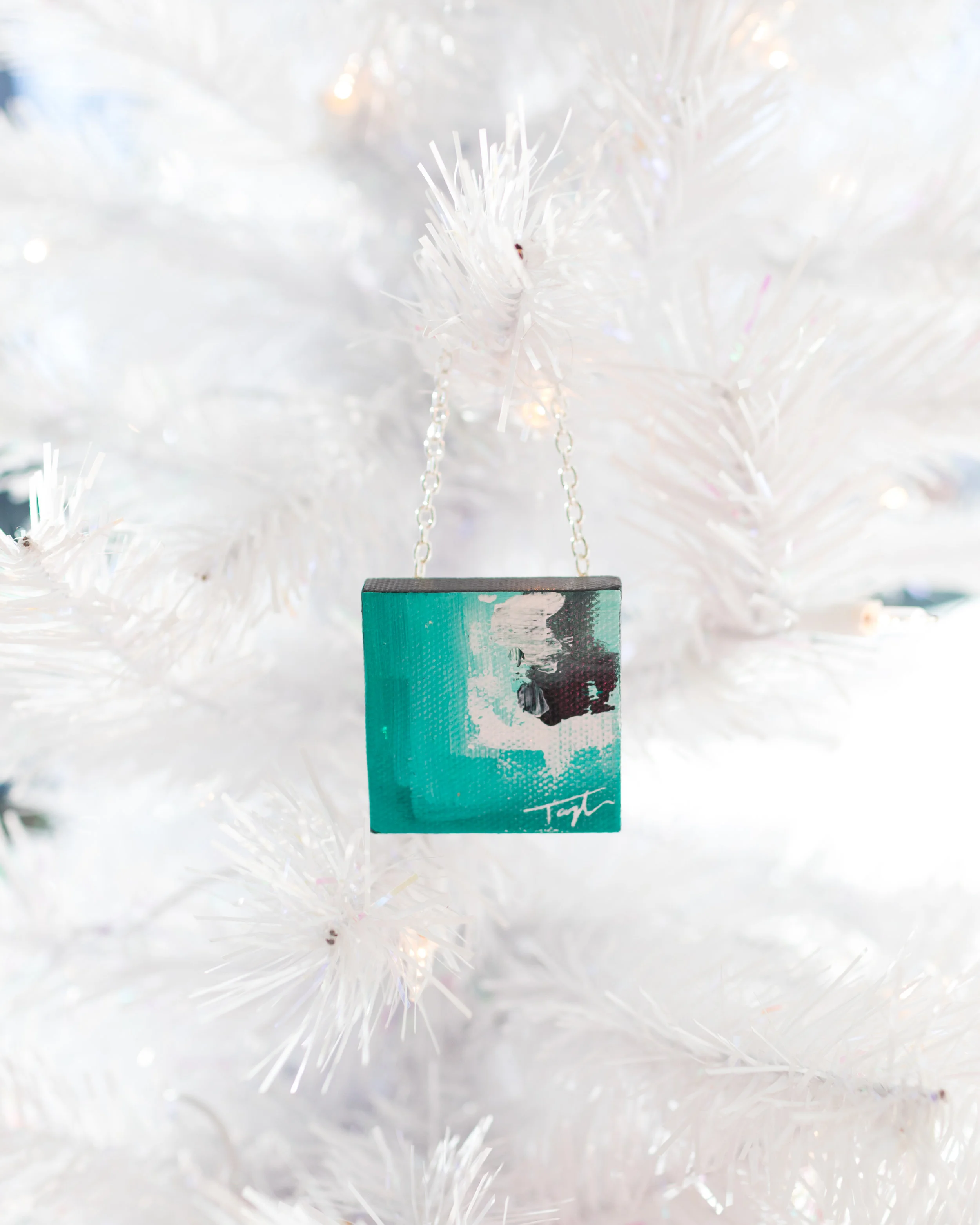 Extra-Mini Original Painting Ornament 10