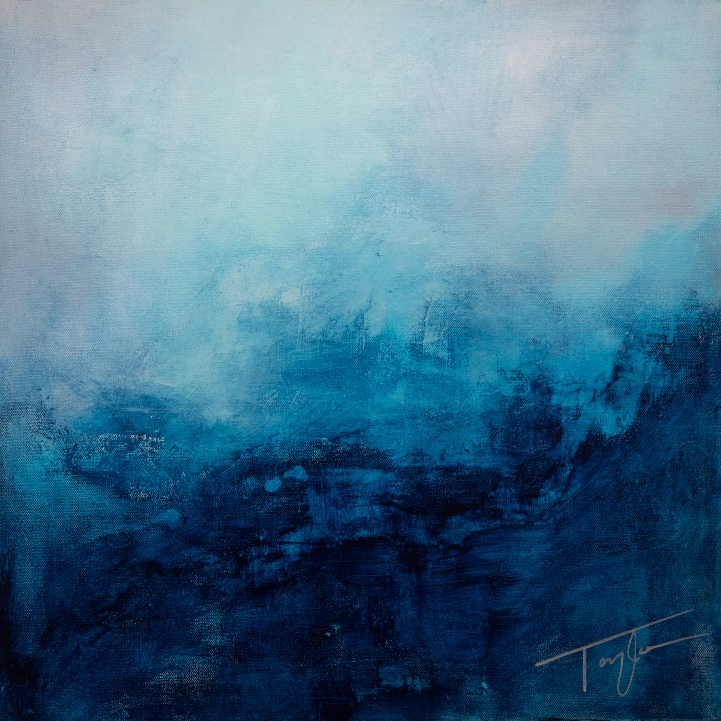 Blue Dawn. 20x20in