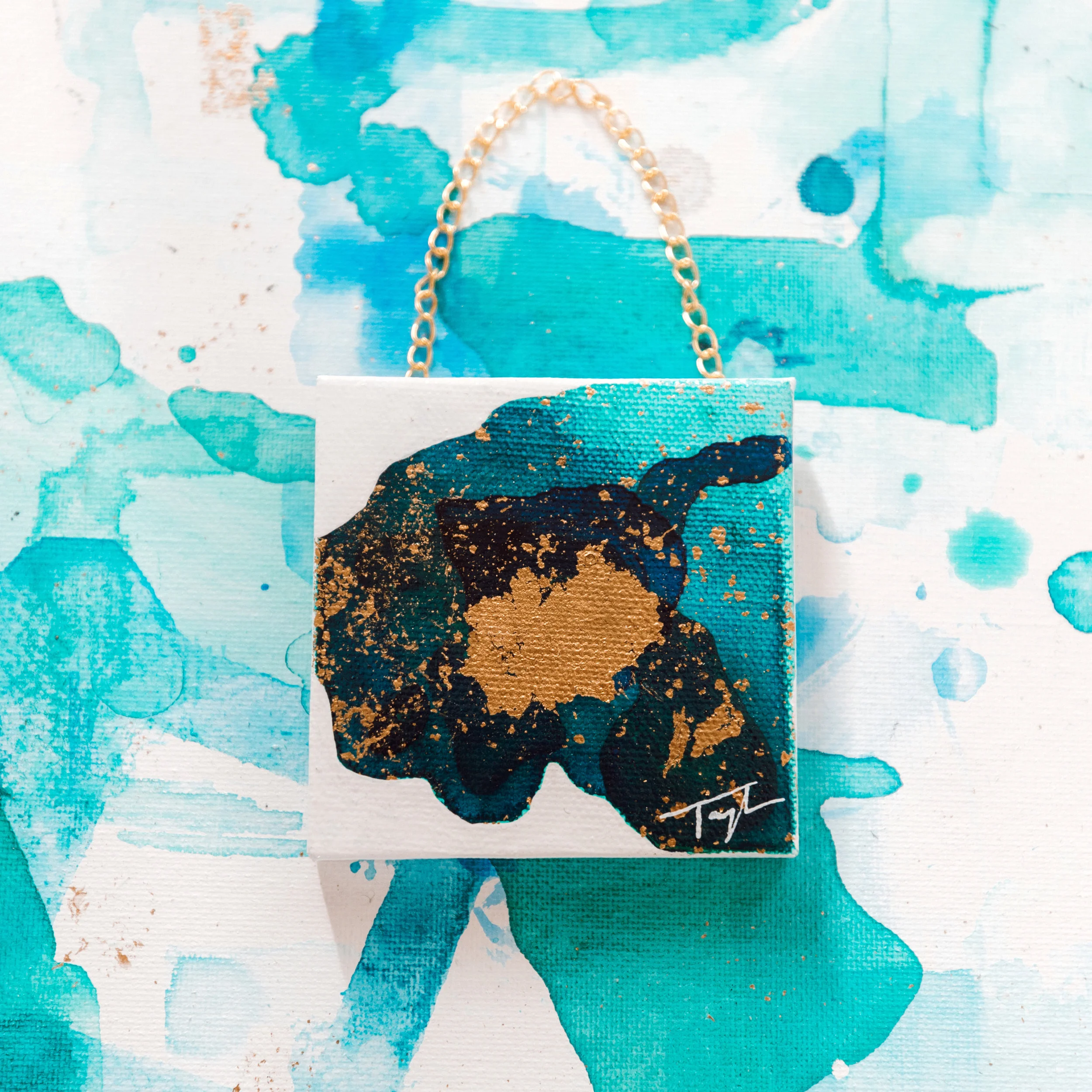 Mini Original Abstract Painting 8