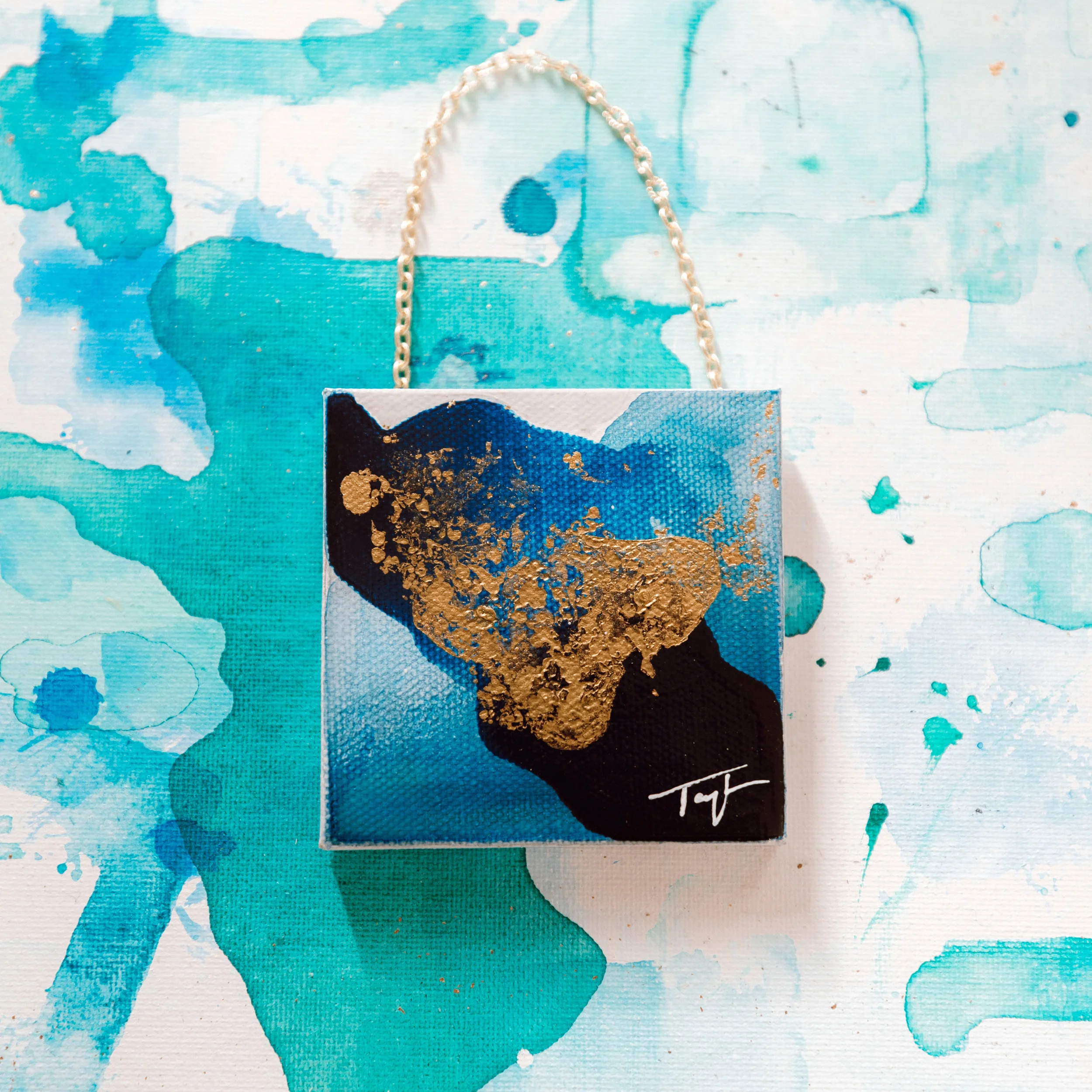 Mini Original Abstract Painting 10