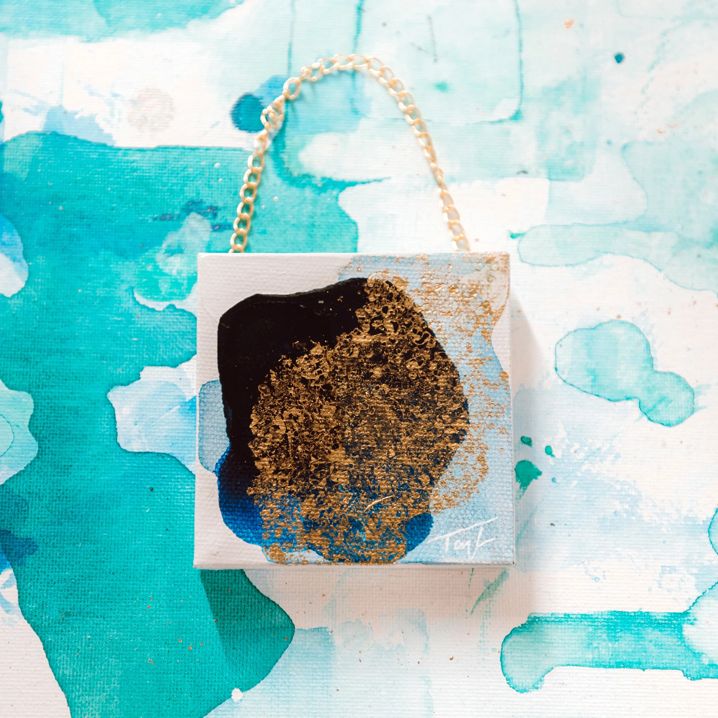 Mini Original Abstract Painting 13