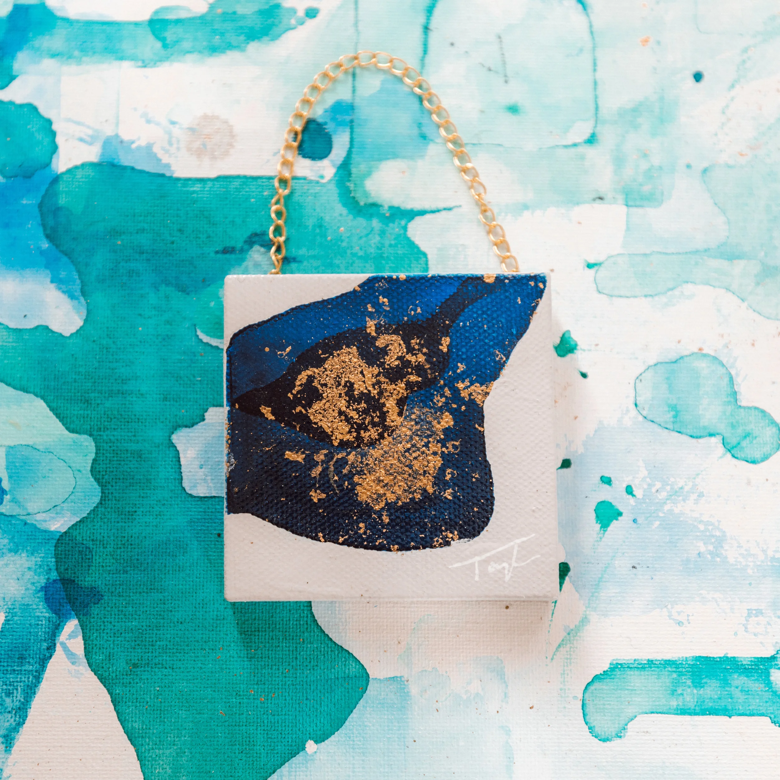 Mini Original Abstract Painting 17