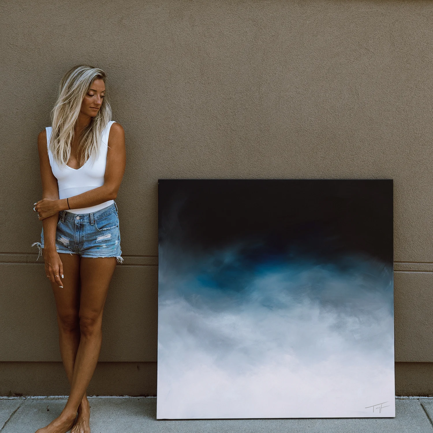 Rainsmoke. 48x48in