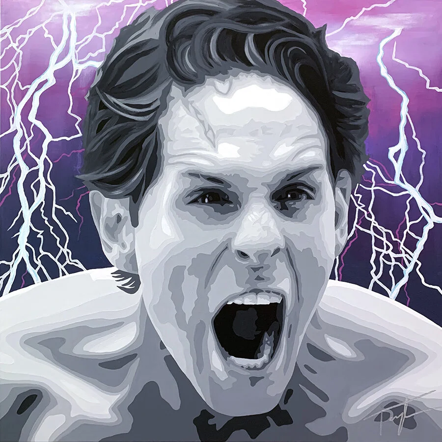 Dennis Untethered - Original - 30x30in