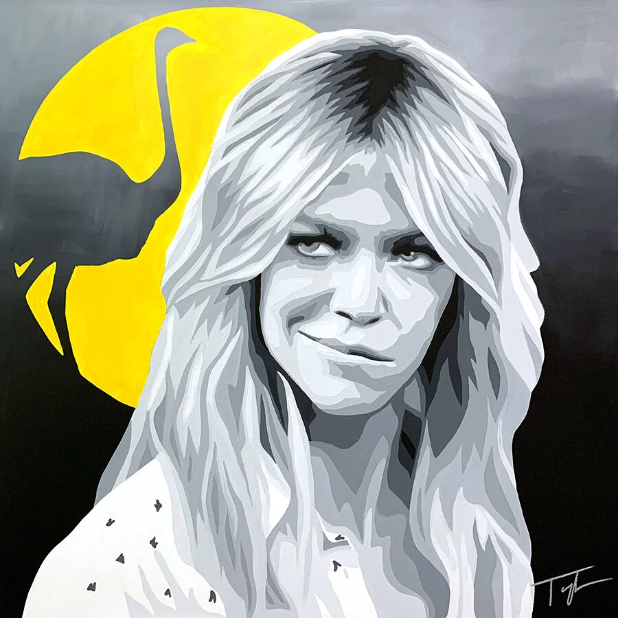 Sweet Dee - Original - 30x30in