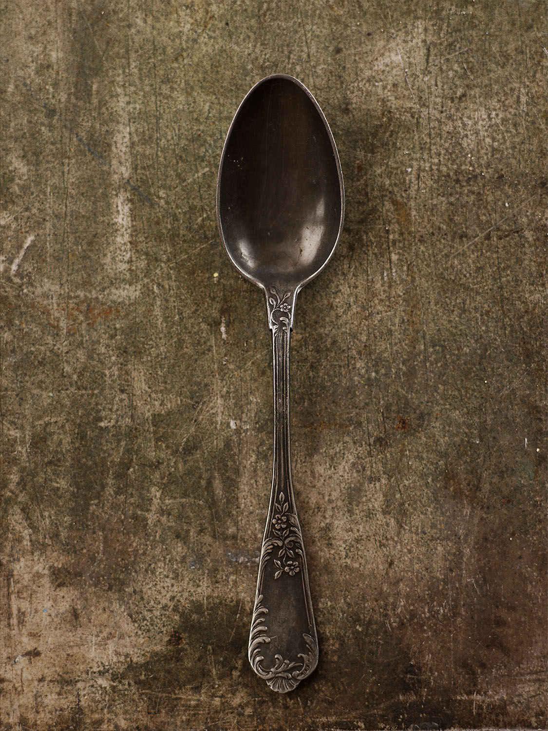 #14 Dark Metal Spoon