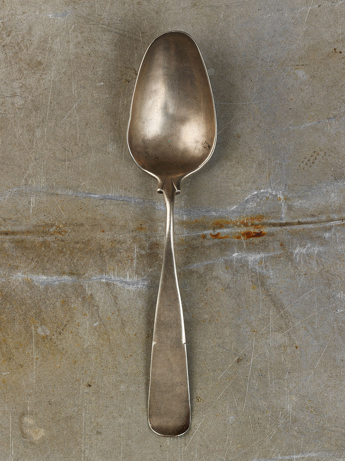 #46 Silver Serving Spoon