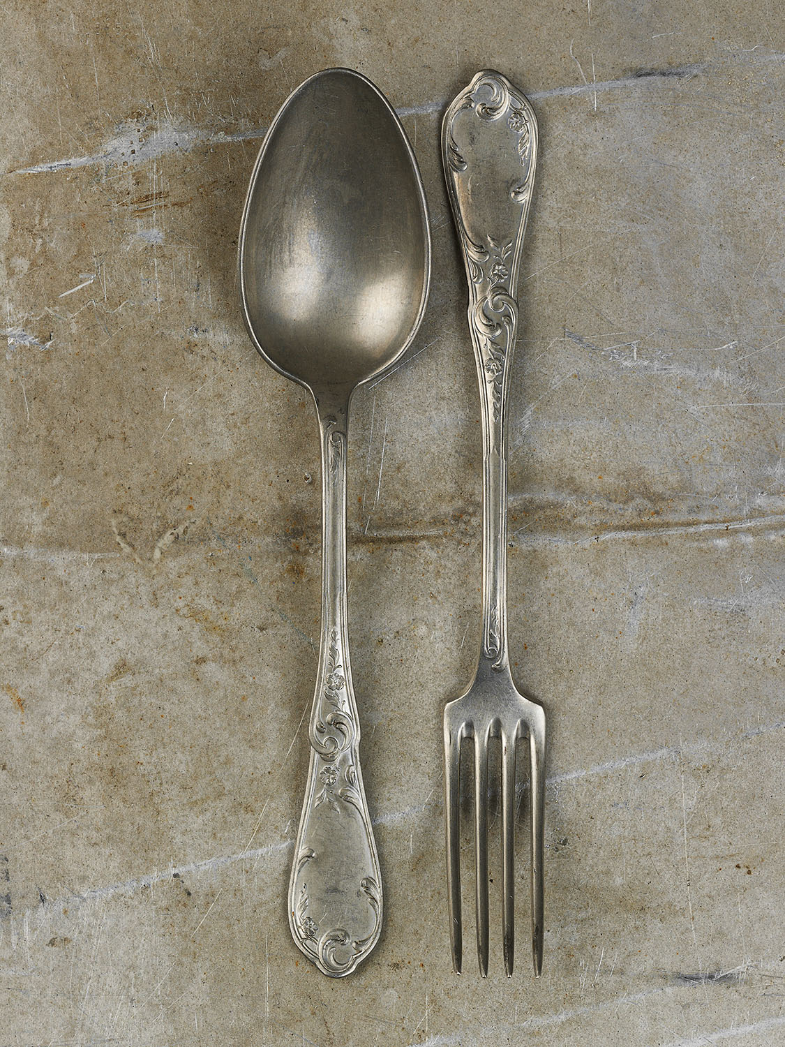 #54 French Spoon & Fork