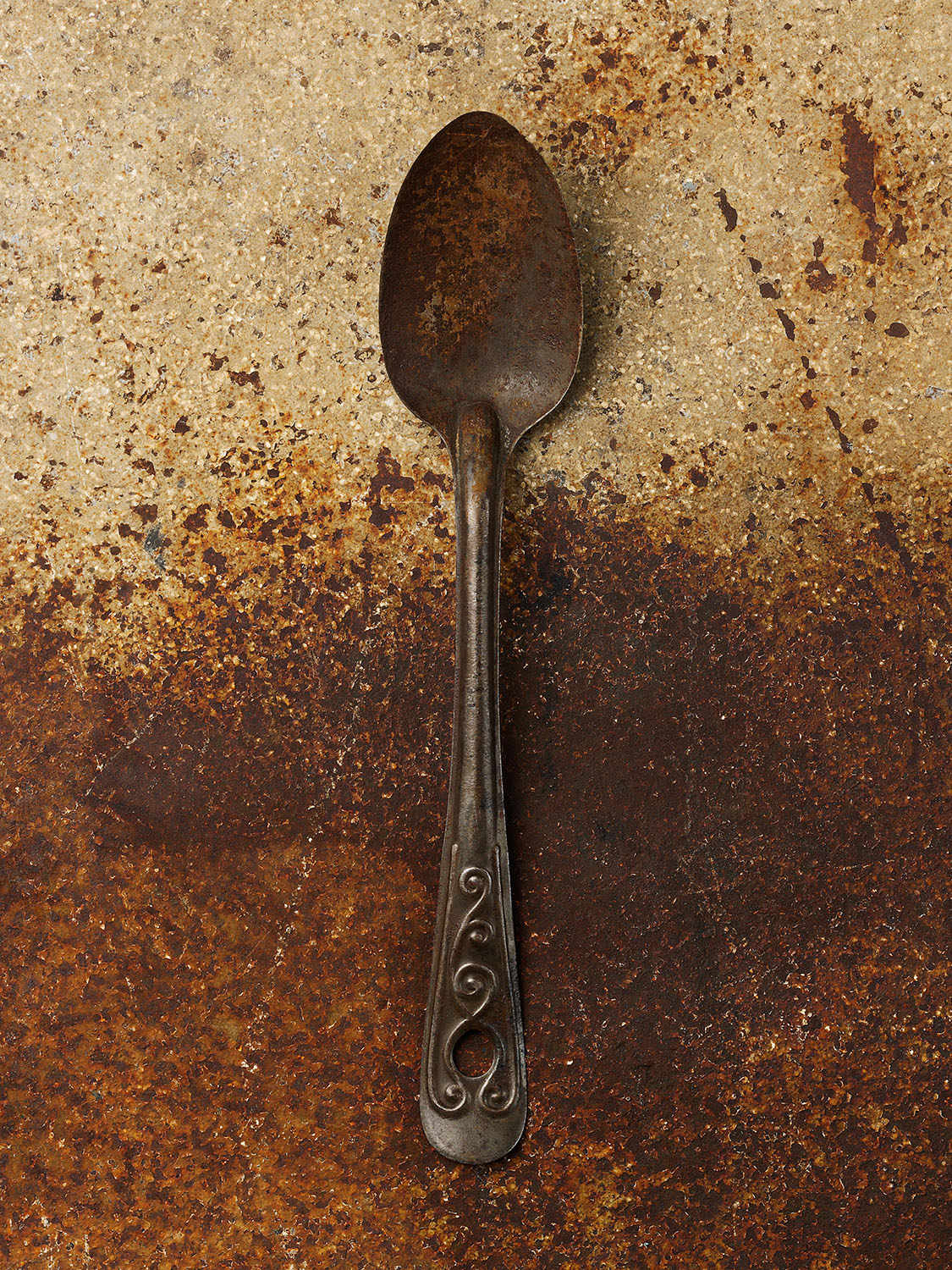 #66 Large Metal Spoon