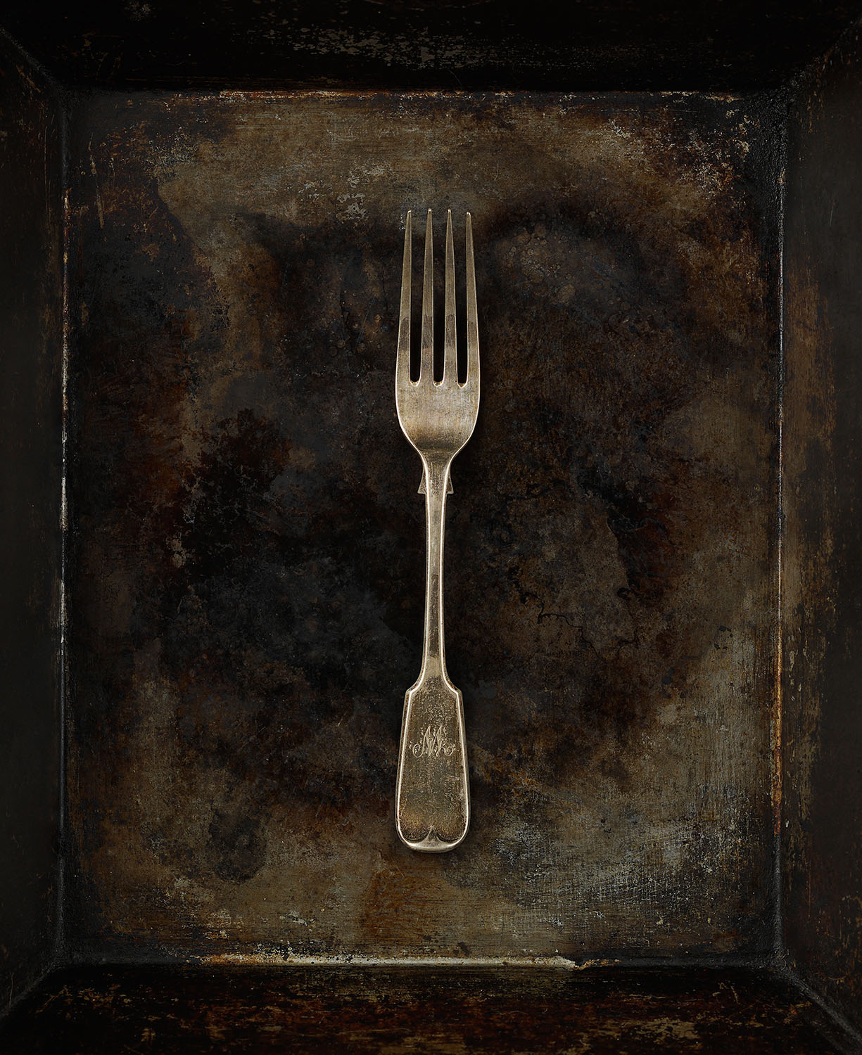 #45 Tarnished Silver Fork
